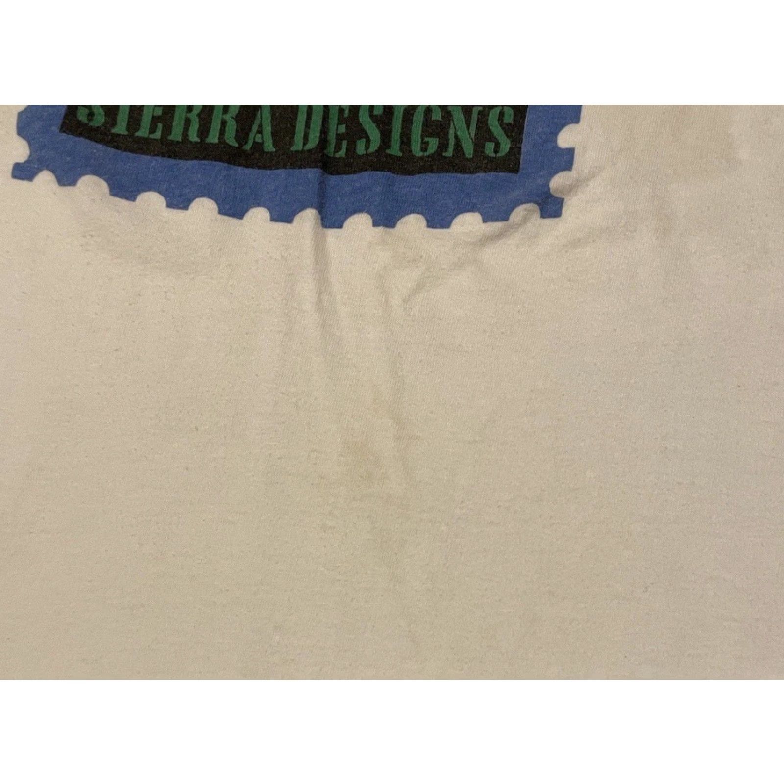 Sierra Designs VINTAGE Sierra Designs T-Shirt XS White 80s 90s Grunge Skate Surf Floral Distressed Distress Shirt Mens Size US XS / EU 42 / 0 - 6 Thumbnail