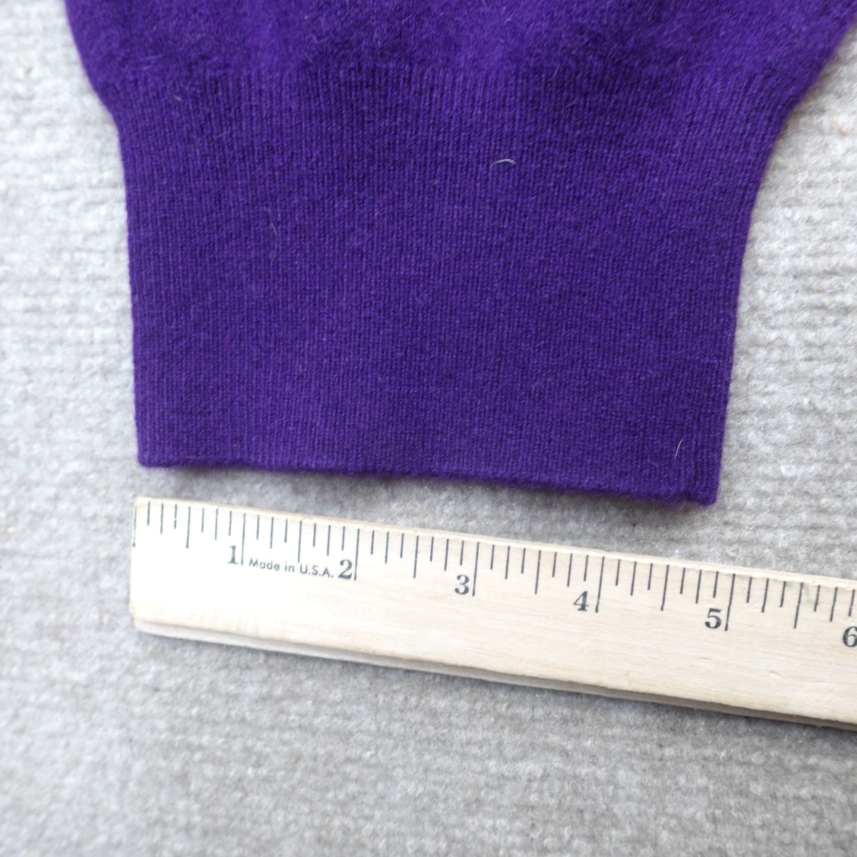 Maje Maje Pants Womens 12 Purple Solid Cashmere Blend Joggers NEW Size 34" / US 12 / IT 48 - 4 Thumbnail