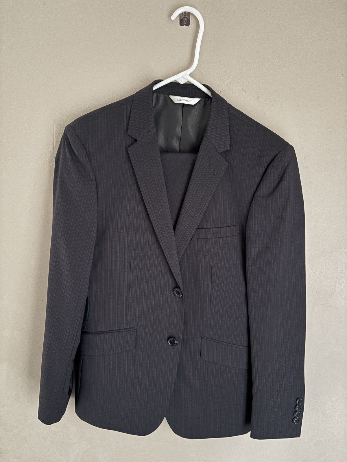 Other super clean charcoal grey suit jacket and pants Size 38R - 1 Thumbnail