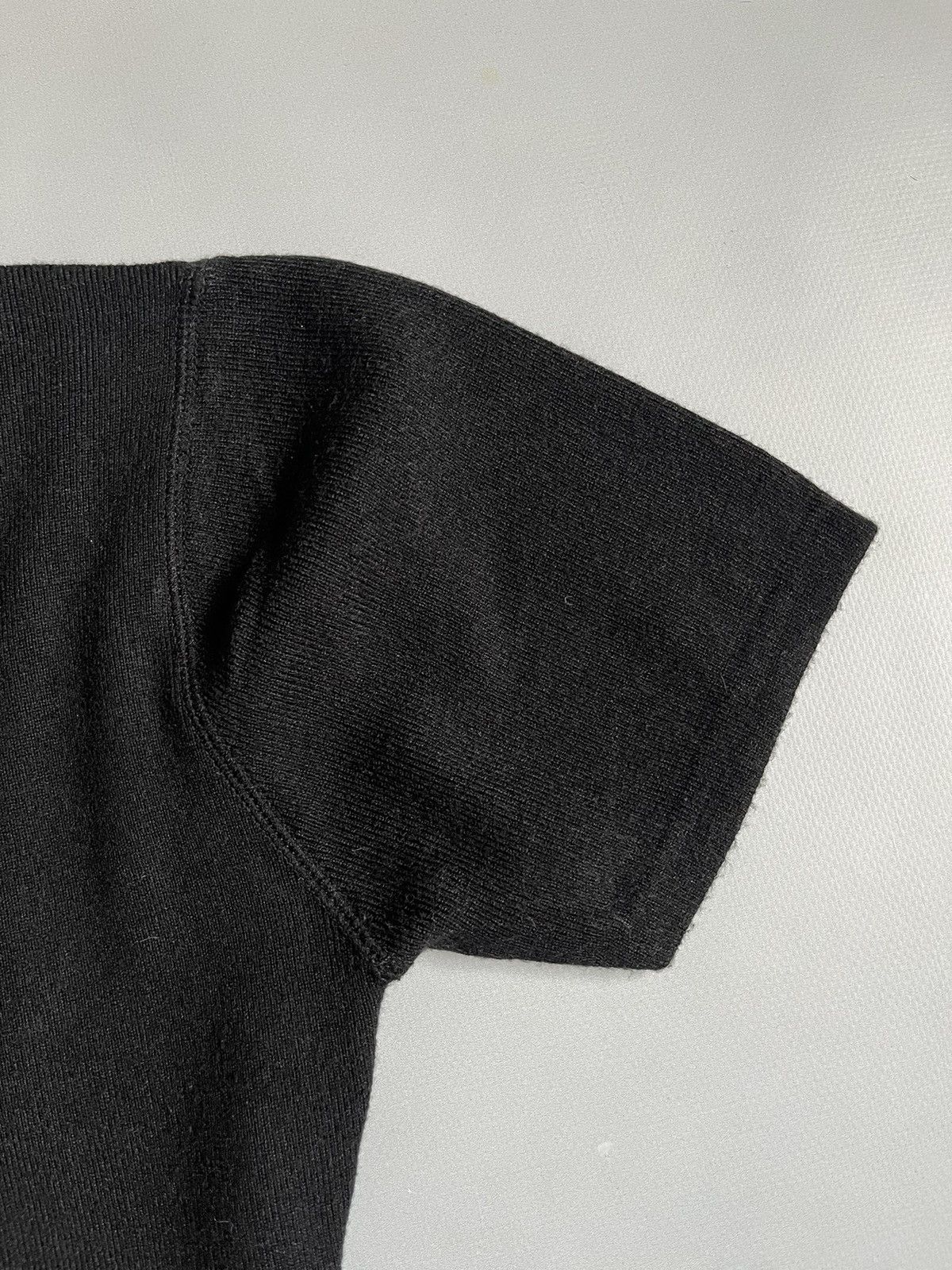 Alexander Wang Alexander Wang Black Wool Mock Neck Short Sleeve Dress Size M / US 6-8 / IT 42-44 - 6 Thumbnail
