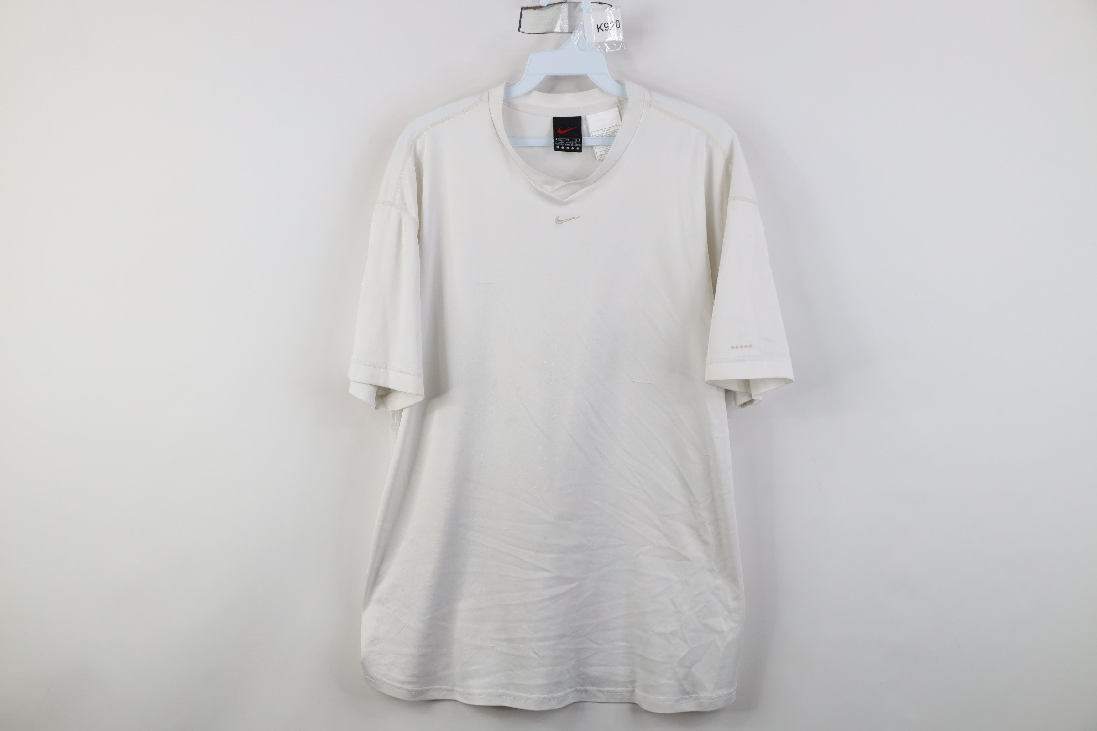 Nike Vintage Y2K Nike Travis Scott Center Swoosh Knit T-Shirt USA Size US XL / EU 56 / 4 - 1 Thumbnail