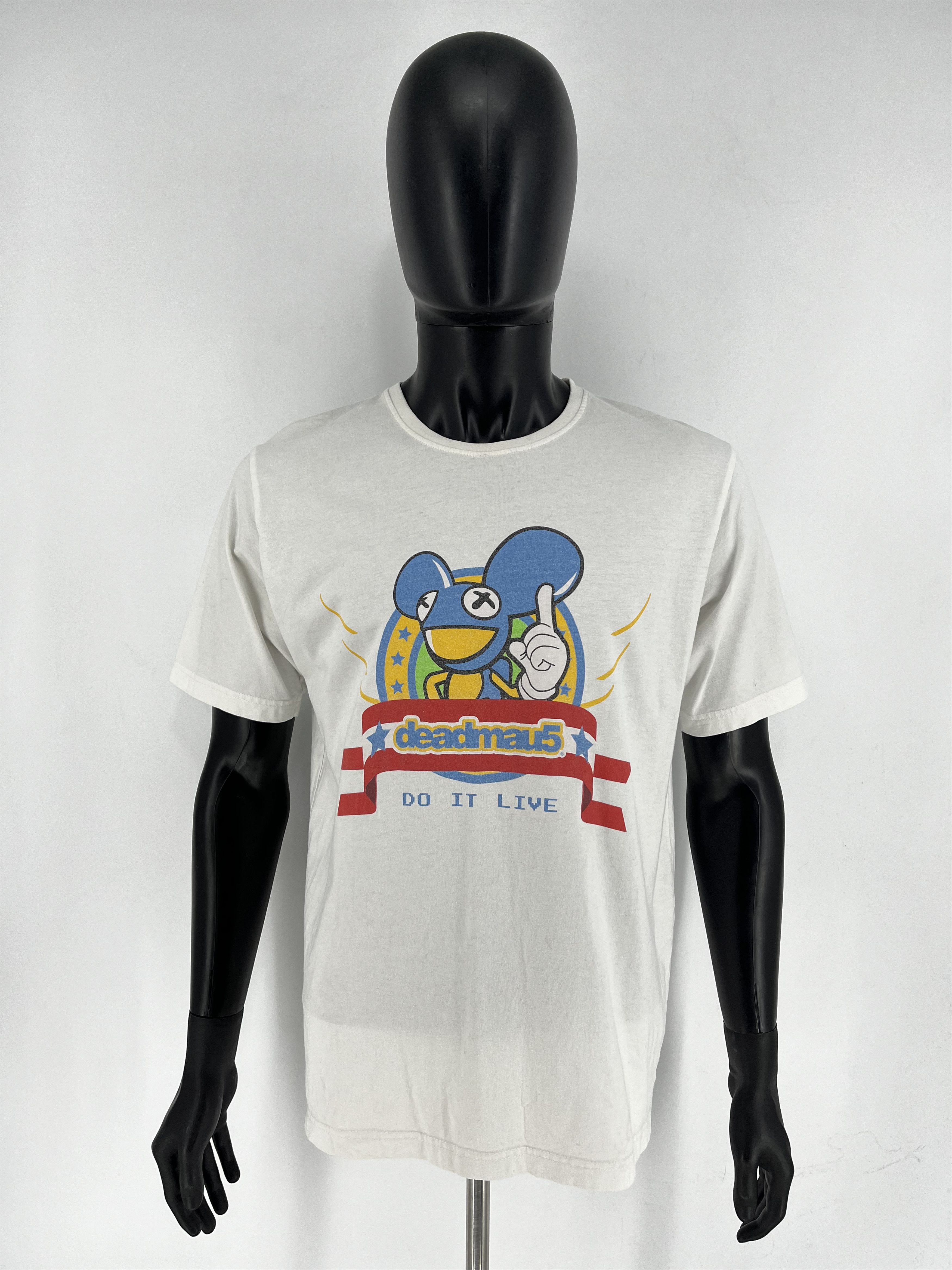 Band Tees × Vintage Vintage Y2K Deadmau5 AOP Rare Band Music DJ Promo Art Size US L / EU 52-54 / 3 - 2 Thumbnail