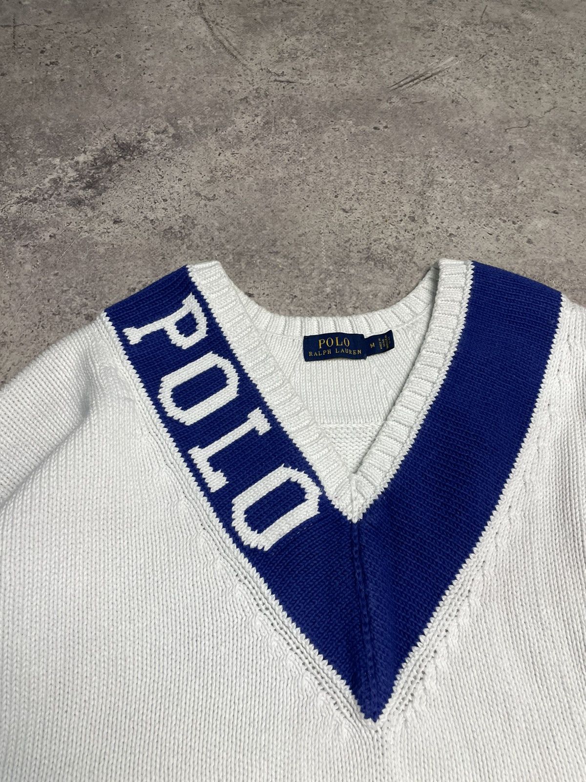 Polo Ralph Lauren Polo Ralph Lauren Tennis Cricket Sweater Size US M / EU 48-50 / 2 - 3 Thumbnail