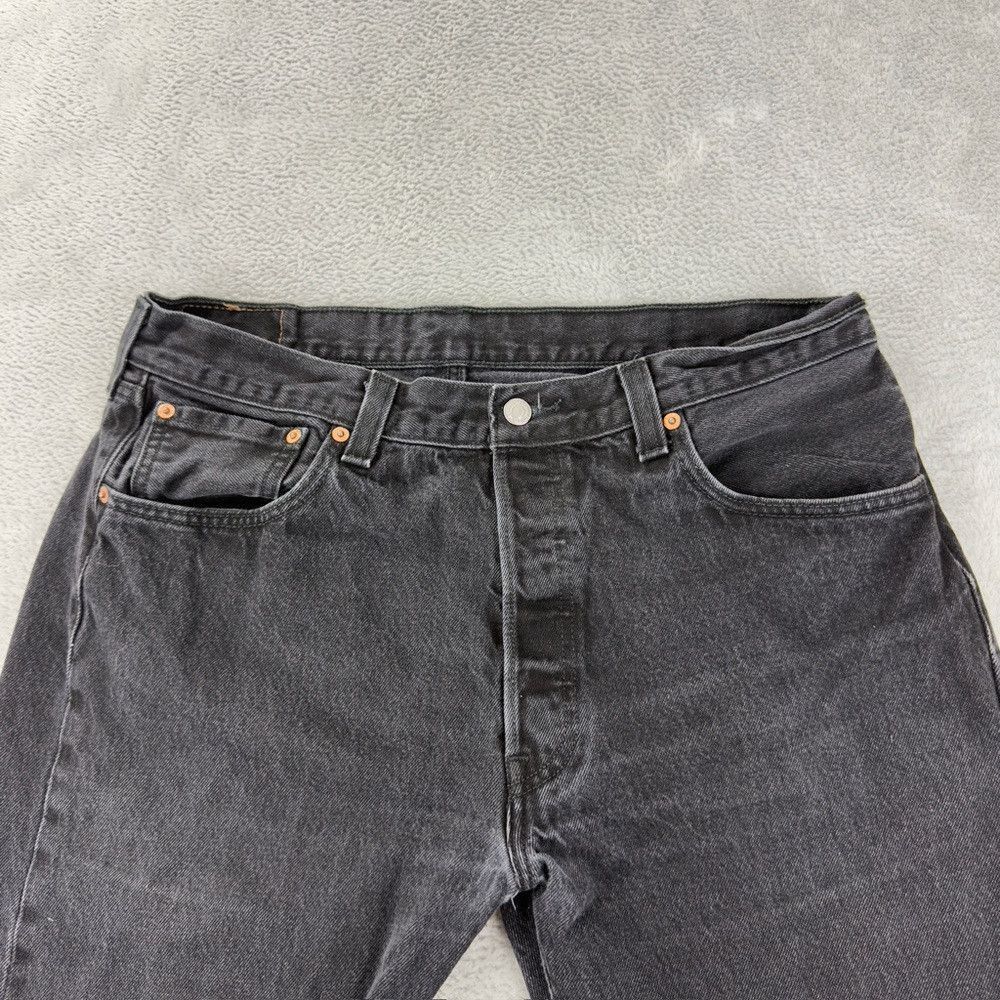 Levi's Levi’s 501 Dark Denim Straight Leg Jeans Men’s Size 36 x 34 Size US 36 / EU 52 - 8 Thumbnail