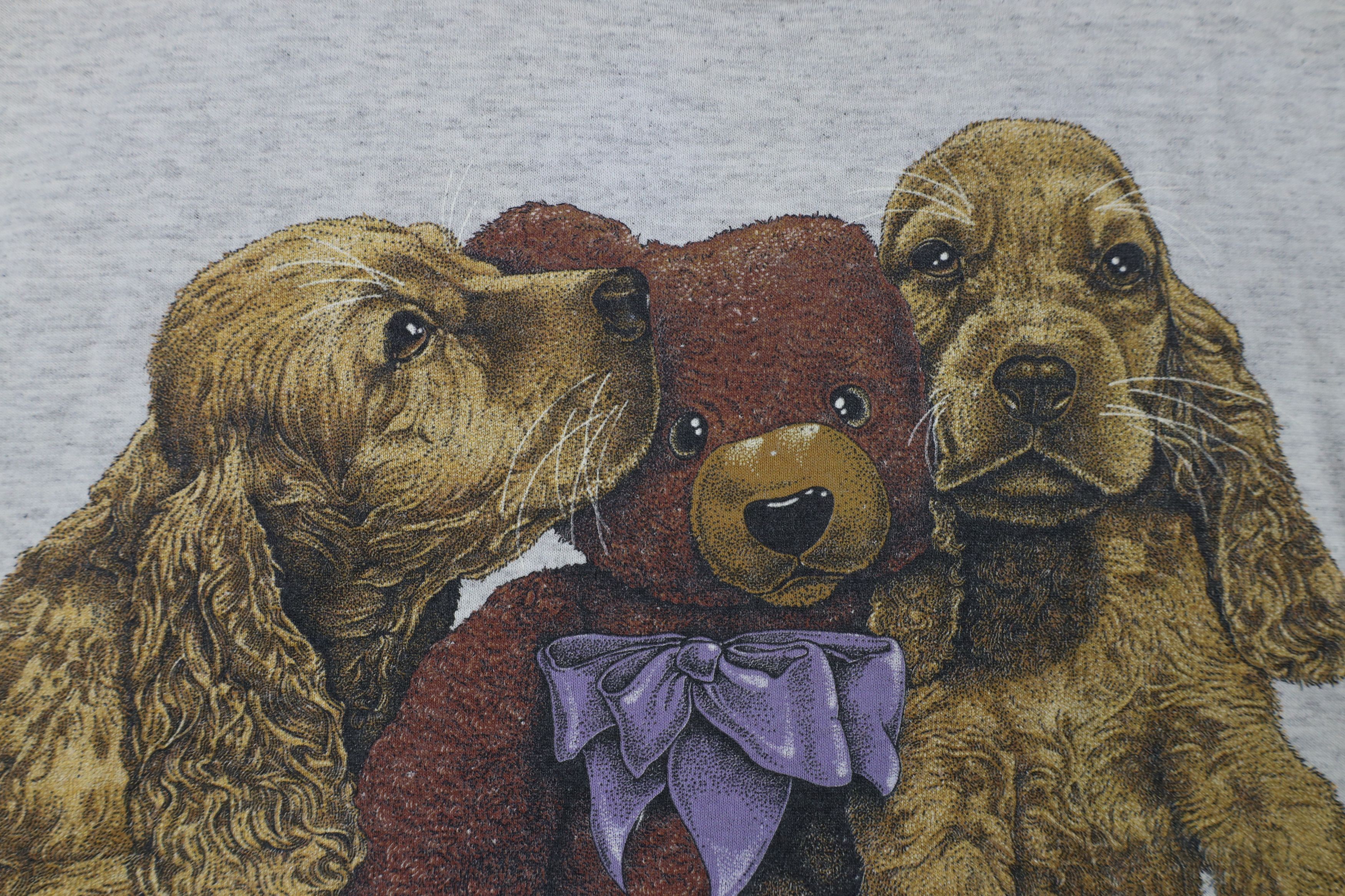 Vintage Vintage 90s Streetwear Teddy Bear Short Sleeve T-Shirt USA Size XL / US 12-14 / IT 48-50 - 5 Thumbnail