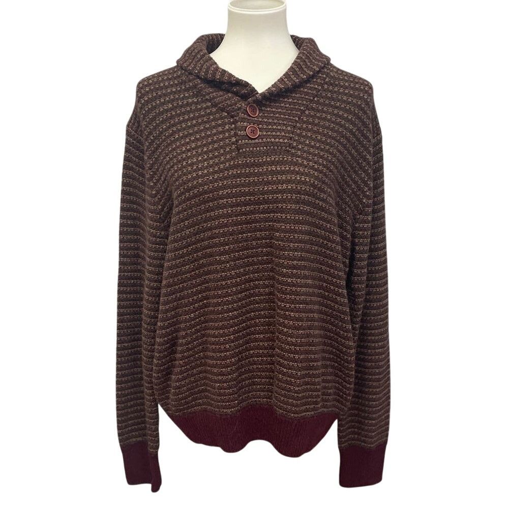 Haggar Haggar Clothing Mens Large Wool Blend Pullover Sweater Size US L / EU 52-54 / 3 - 1 Thumbnail
