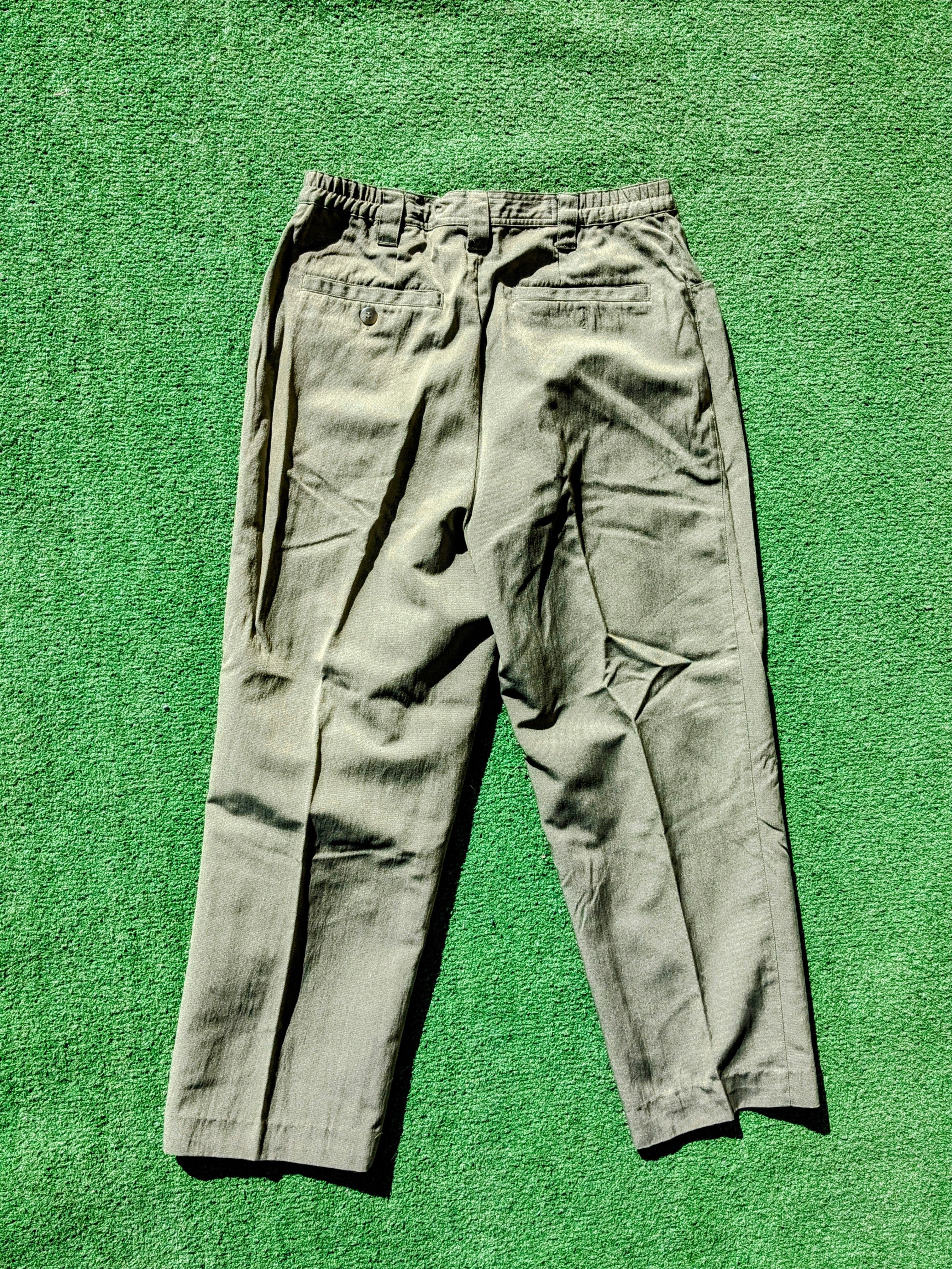 Designer TravelSmith Casual Womens Petite Sz 6 Olive Green Pants EUC Size 28" / US 6 / IT 42 - 3 Thumbnail