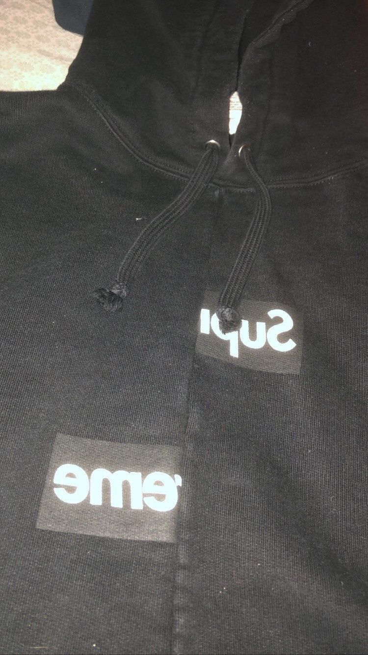 Supreme Supreme cdg hoodie Size US M / EU 48-50 / 2 - 2 Thumbnail