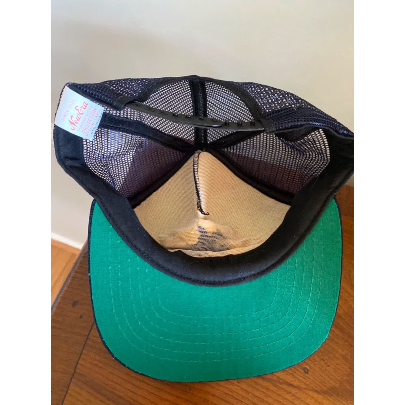 New Era VINTAGE New Era Snapback Hat Cap M/Large Men Adjustable USA Top Gun Black Pro Model Blue Cap Size US M / EU 48-50 / 2 - 4 Thumbnail