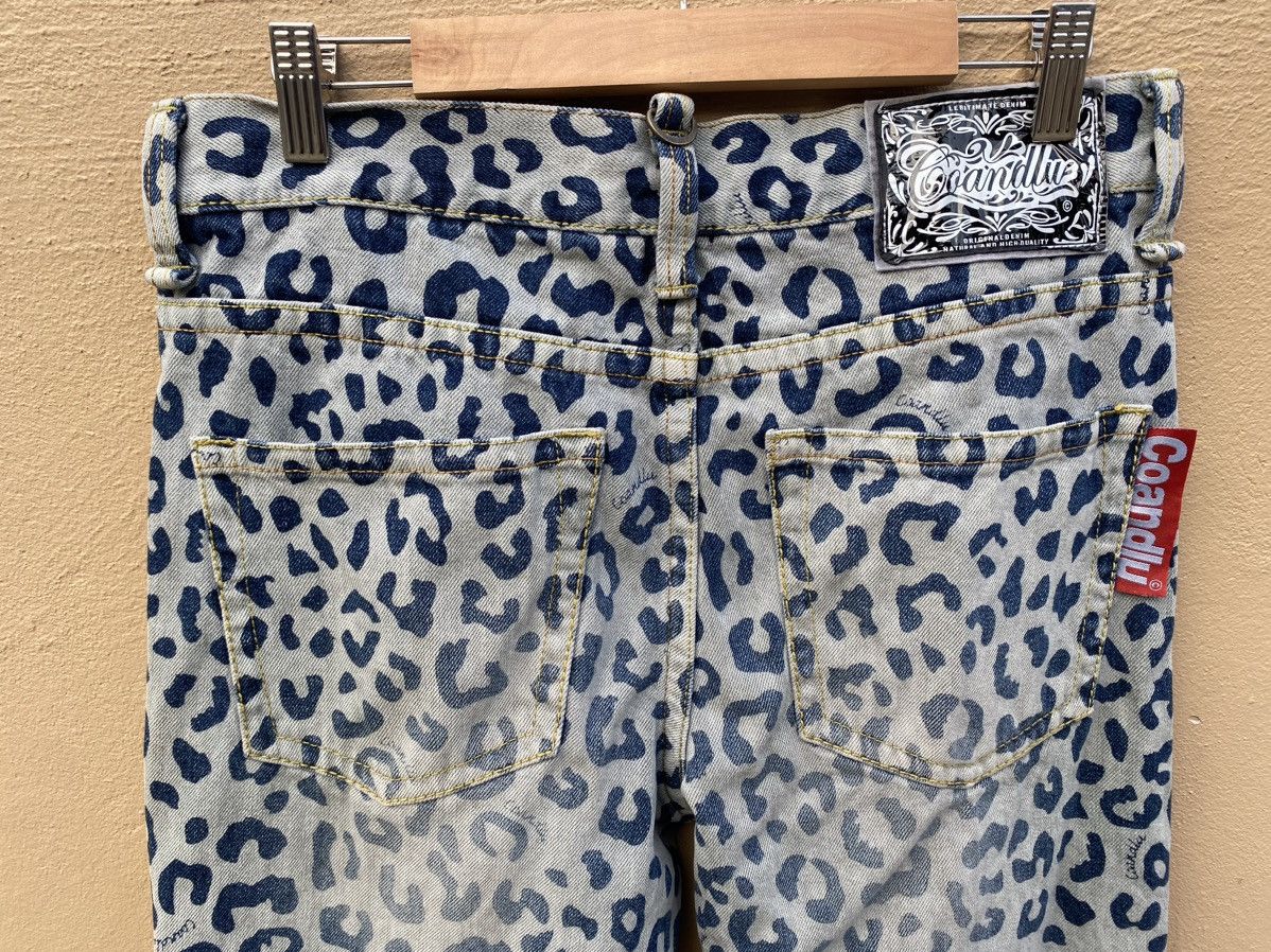 Hysteric Glamour × Japanese Brand Co&Lu Leopard Camo Jeans Size US 32 / EU 48 - 8 Thumbnail