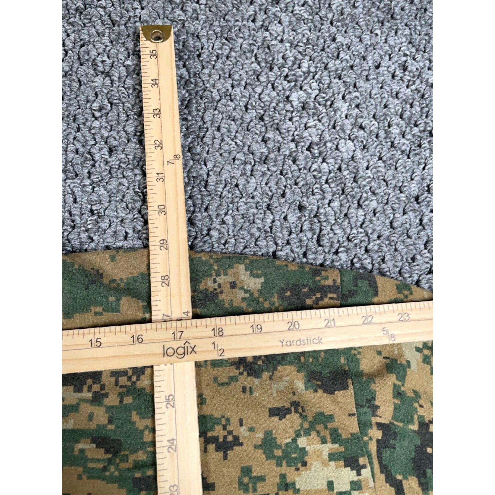 Vintage VINTAGE Digital Camouflage Shirt Adult 2XL Brown Green Camo 80s Military Mens Size US XXL / EU 58 / 5 - 7 Thumbnail