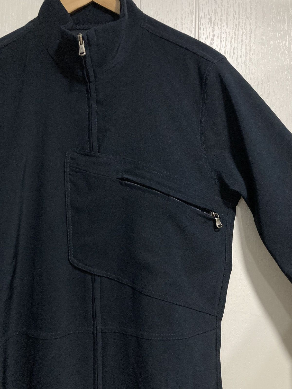 Emporio Armani 90s Emporio Armani Technical Jacket with Asymmetric Pocket Size US M / EU 48-50 / 2 - 2 Thumbnail