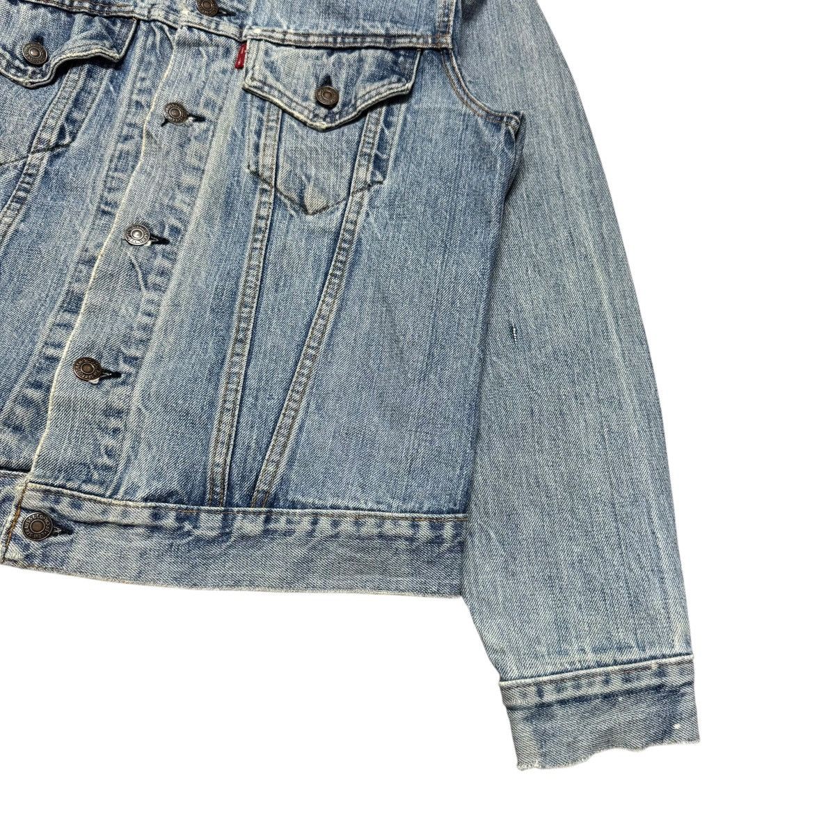 Levi's Vintage Late 70s Levis Denim Trucker Jacket Distressed Size US M / EU 48-50 / 2 - 5 Thumbnail