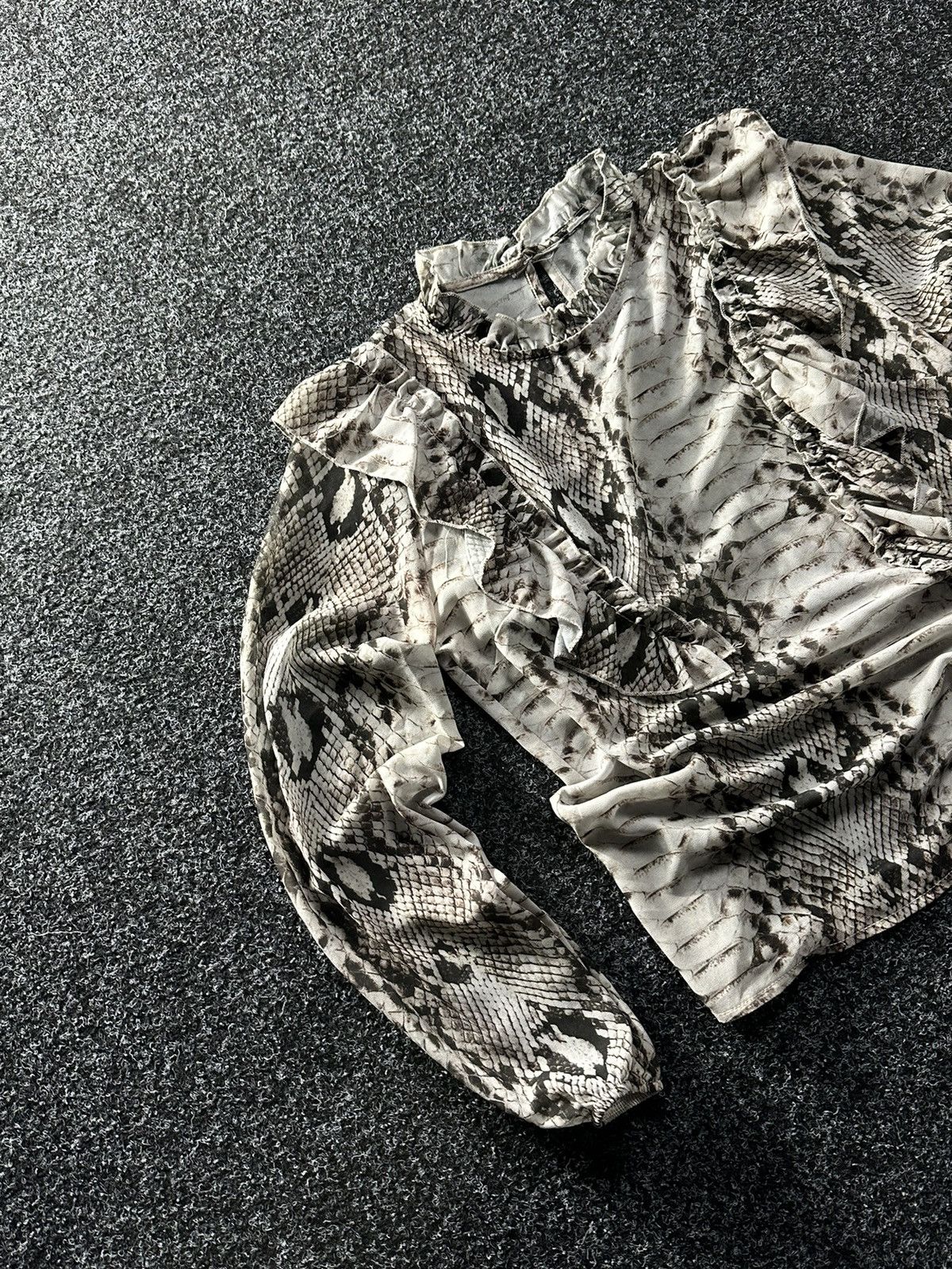 Designer × Japanese Brand 🚨 Save The Queen Jean Paul Gaultier STYLE! MeshBlouses Size L / US 10 / IT 46 - 2 Thumbnail