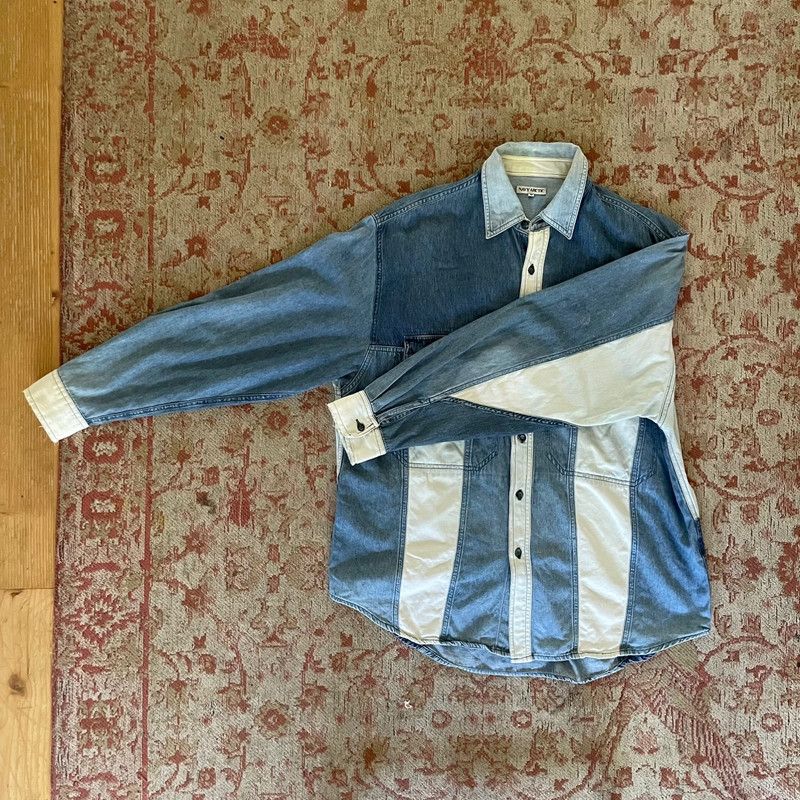 C.P. Company navy arctic denim shirt Size US L / EU 52-54 / 3 - 3 Thumbnail