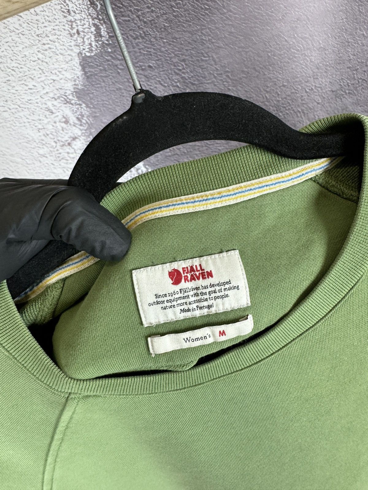 Fjallraven Fjallraven Greenland Logo basic Green sweatshirt Size M / US 6-8 / IT 42-44 - 7 Thumbnail