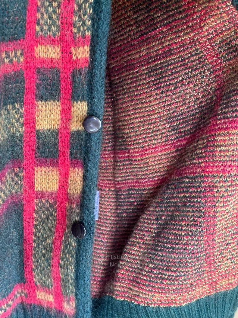 Needles Needles Plaid patchwork blended sweater Size US S / EU 44-46 / 1 - 4 Thumbnail