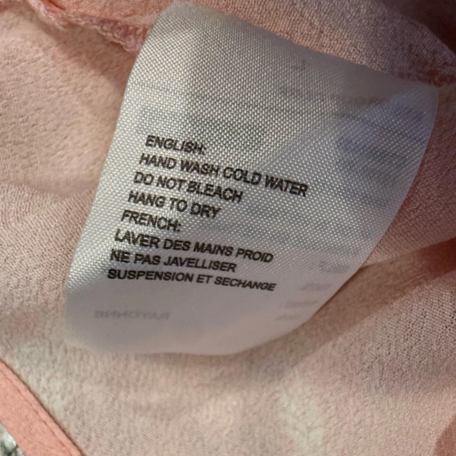 Other Elodie pink pineapple crop top tie waist V neck SZ LG Size L / US 10 / IT 46 - 7 Thumbnail