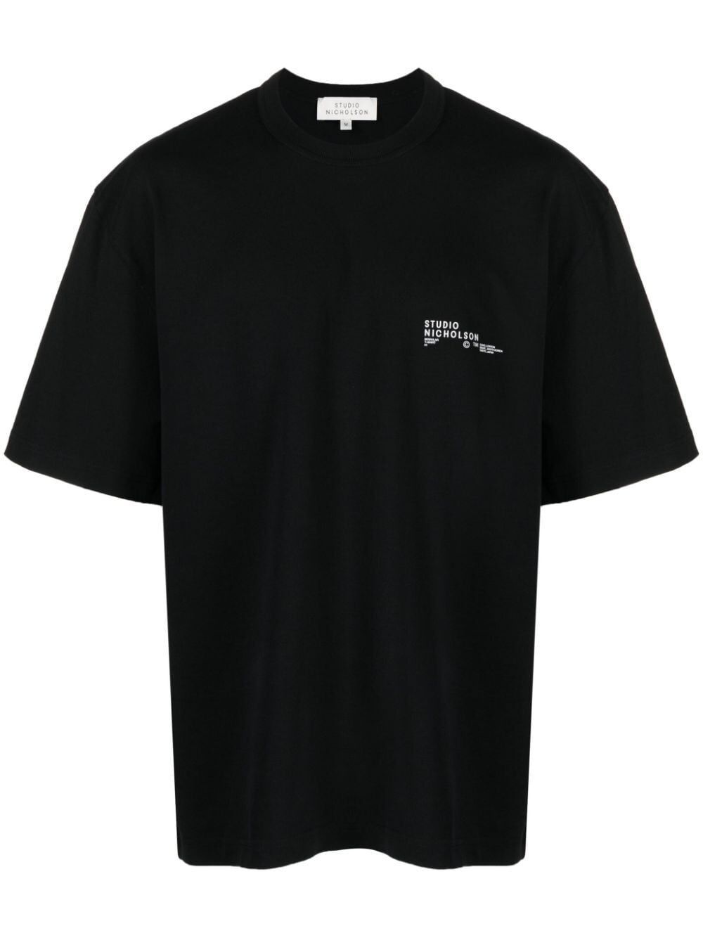 Tシャツ・カットソー STUDIO NICHOLSON Men T Shirts SNM911BRICDARNA Blue Studio Nicholson STUDIO NICHOLSON Men T-Shirts SNM 911 BRIC