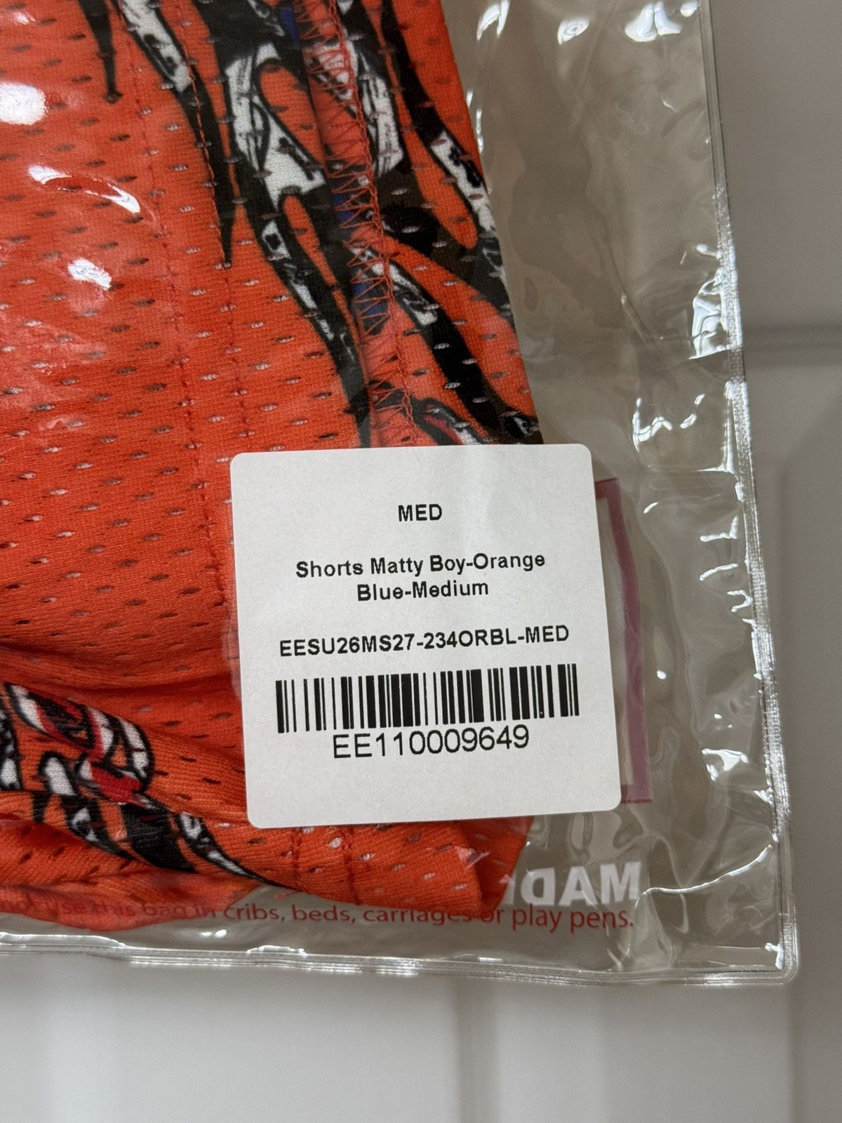 Matty Boy Matty Boy Eric Emanuel Stay Fast Shorts Multi New Large Size US 32 / EU 48 - 10 Thumbnail