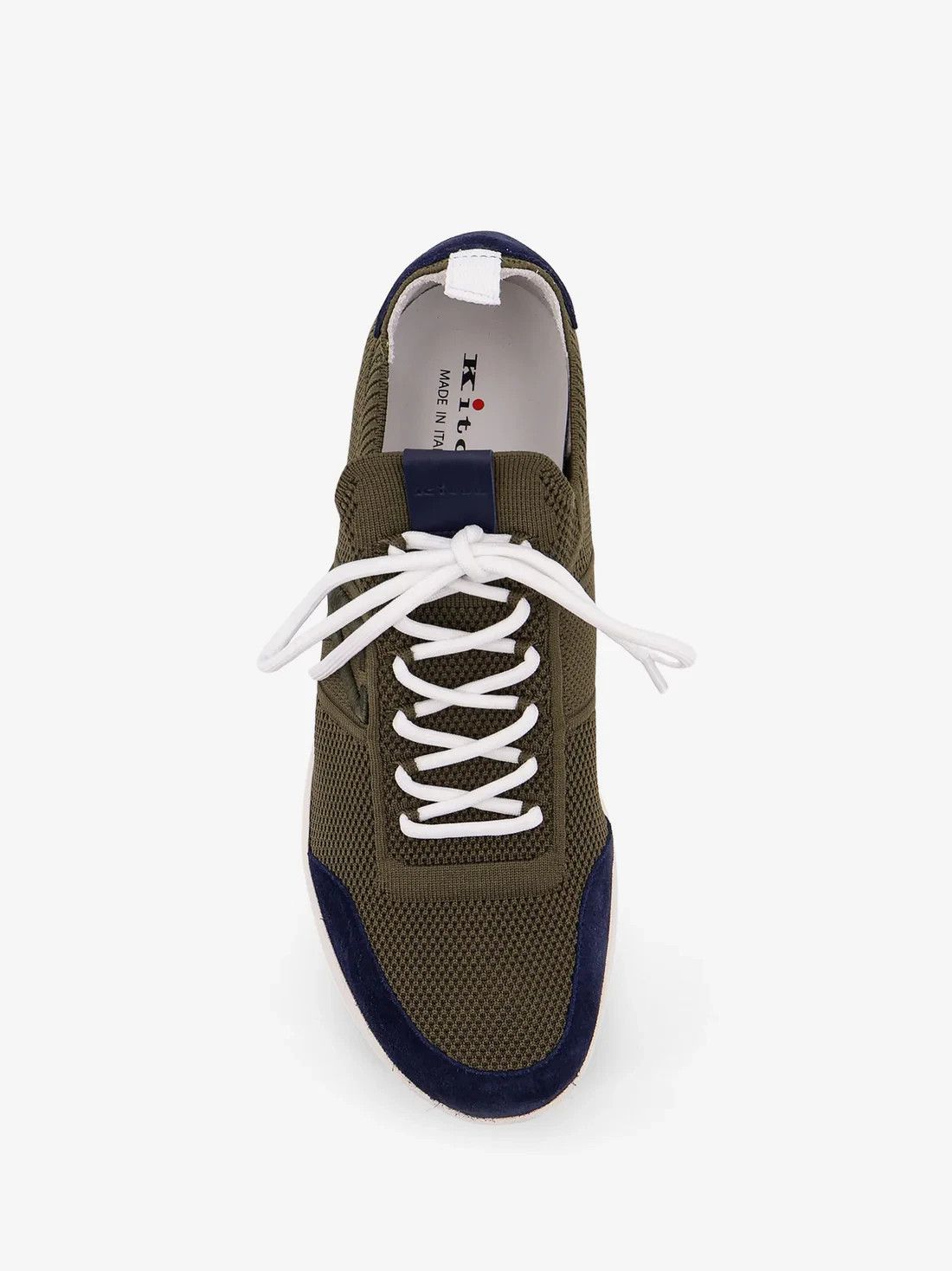 Kiton KITON Green Knit Sneakers New And Authentic Size US 11 / EU 44 - 3 Thumbnail