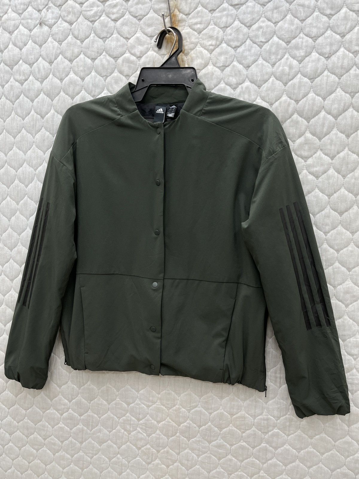 Adidas 🔥🔥🔥STEALS ADIDAS 3 STRIPE JACKET Size S / US 4 / IT 40 - 2 Thumbnail