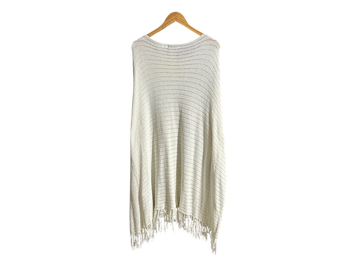 CIVARIZE 🔥Sick Y2K Civarize Frayed Knitted Poncho Capes Size US XL / EU 56 / 4 - 10 Thumbnail