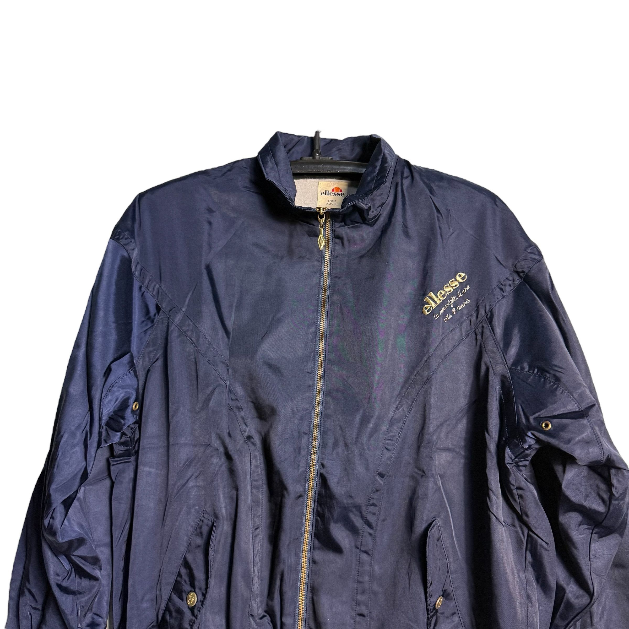 Ellesse 🔥RARE🔥Vintage Ellese Ladies Bomber Jacket Size L / US 10 / IT 46 - 2 Thumbnail