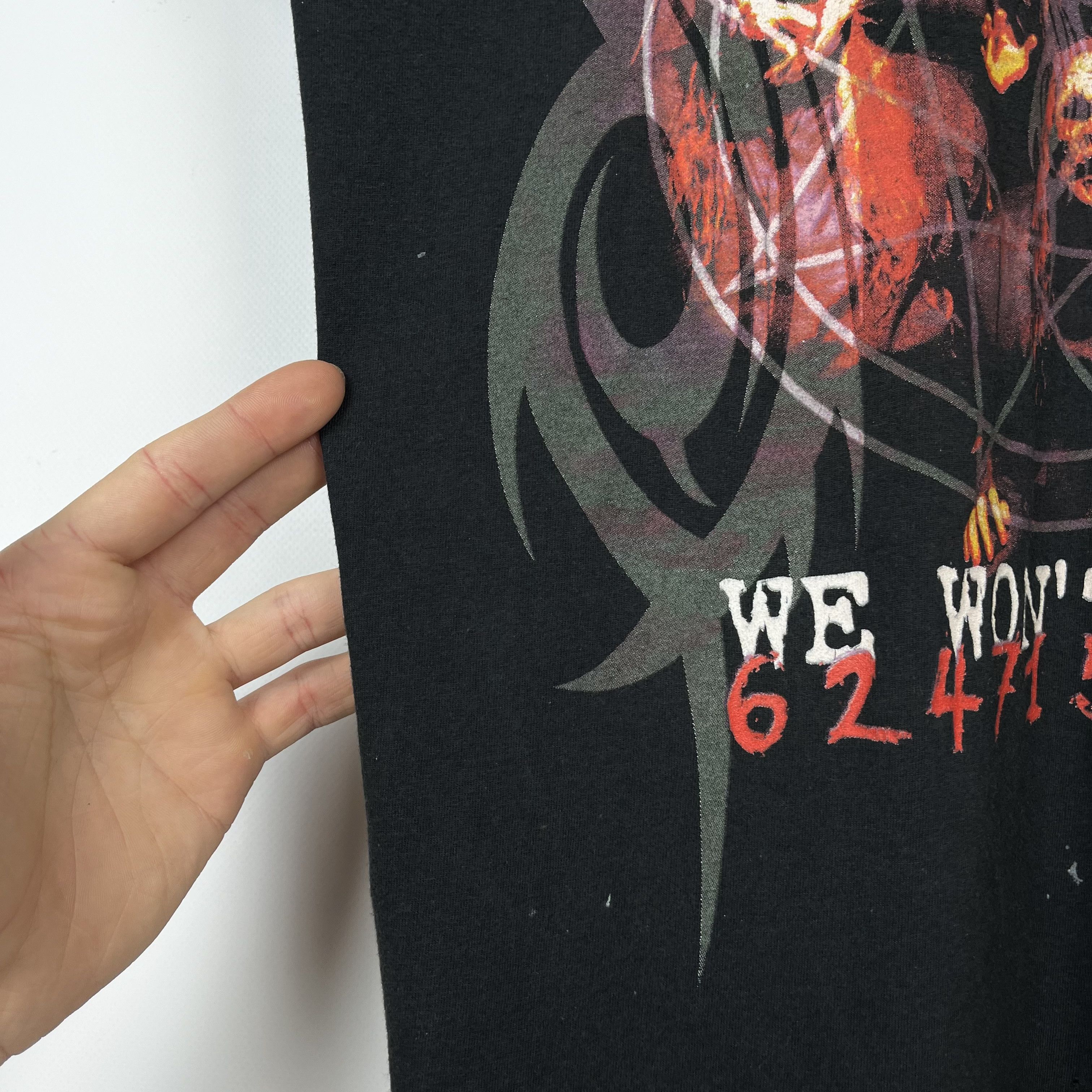 Band Tees Vintage Slipknot “We Won’t Die” Tour Rock Band T Shirt 2004 Size US L / EU 52-54 / 3 - 12 Thumbnail