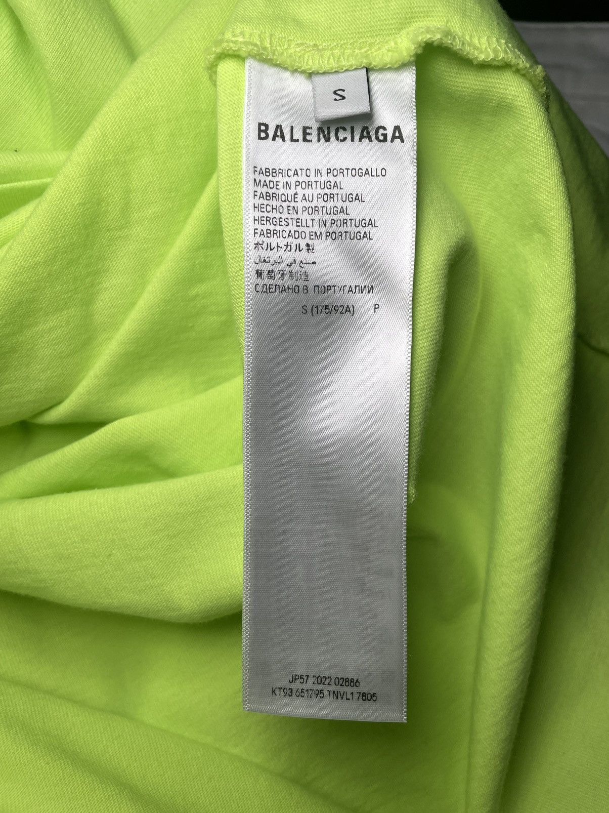 Balenciaga Balenciaga Logo T-Shirt Size US S / EU 44-46 / 1 - 12 Thumbnail