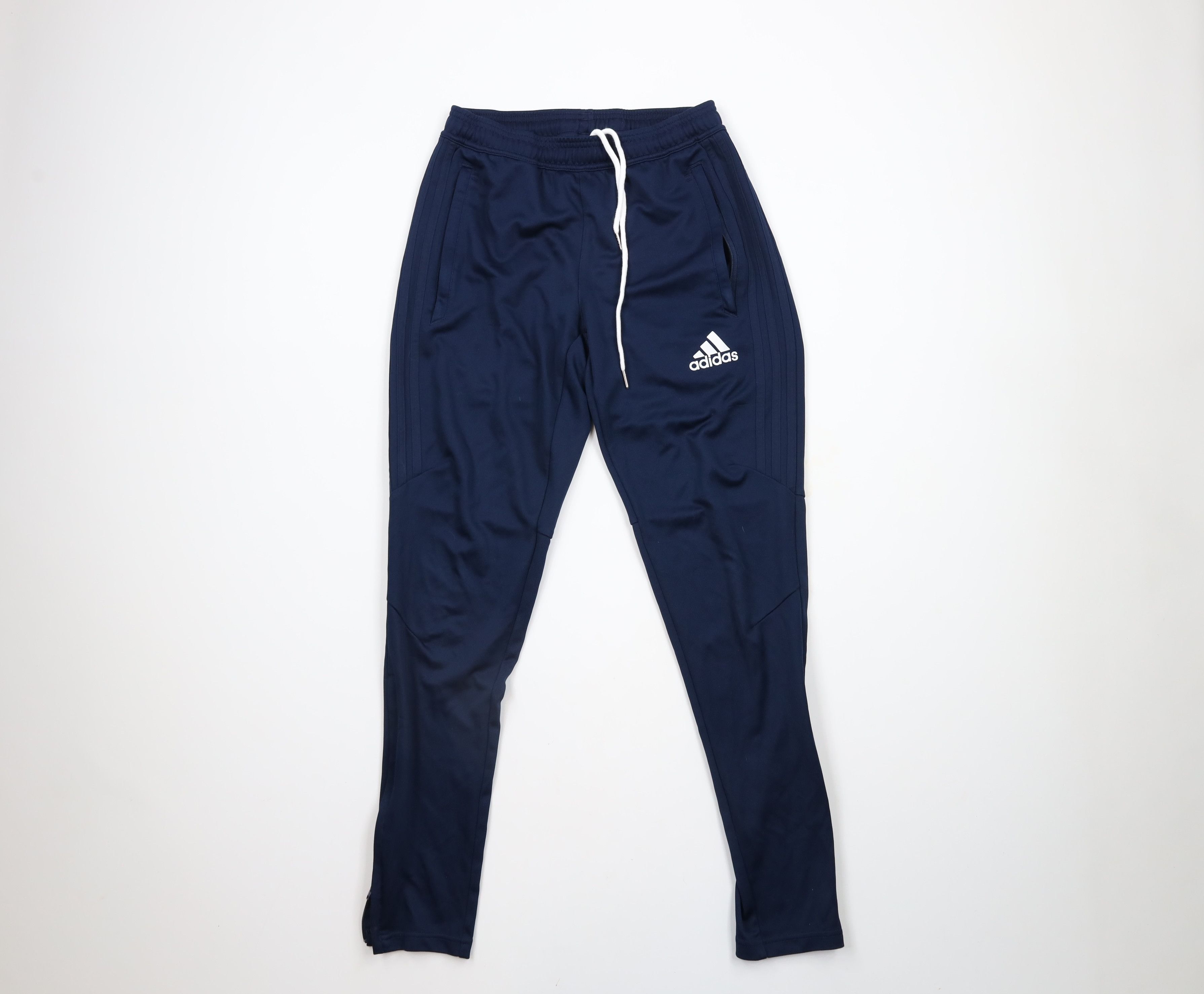 Adidas × Vintage Vintage Adidas Out Soccer Tapered Leg Warm Up Pants Blue Size US 32 / EU 48 - 1 Thumbnail