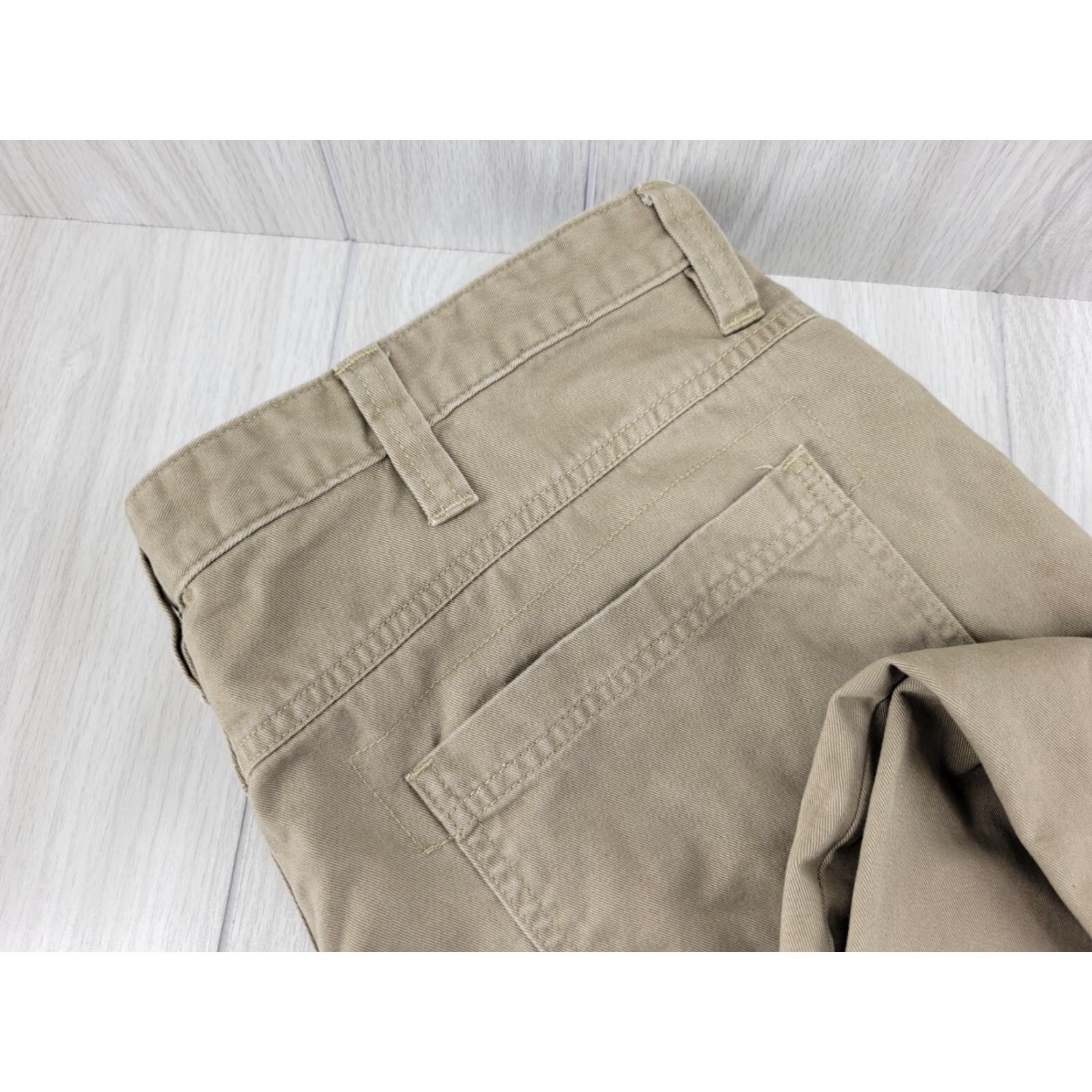 Wrangler VINTAGE Wrangler Pants Mens 40 Beige Hero Cargo Outdoors 100% Cotton Work 70LEWBH 40x32 Size US 40 / EU 56 - 3 Thumbnail