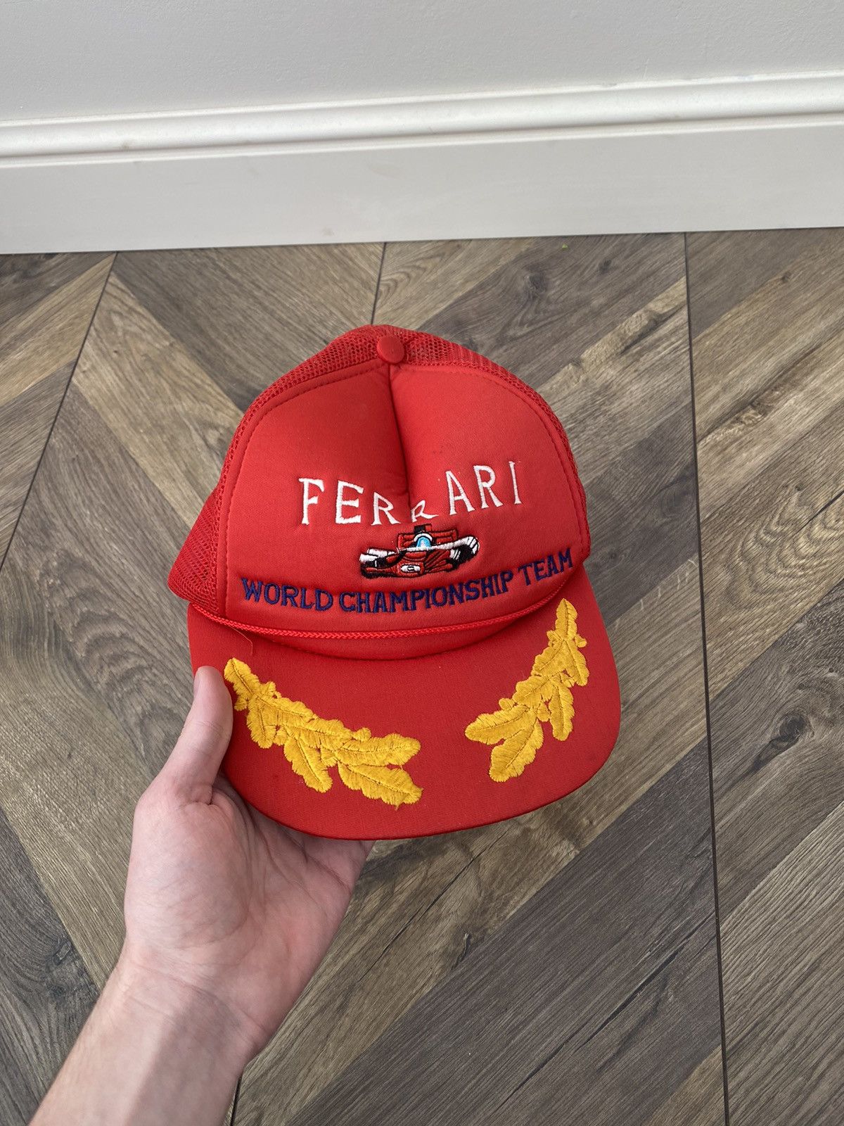 Ferrari × Vintage Vintage Ferrari World Championship Team 90s cap Size ONE SIZE - 7 Thumbnail