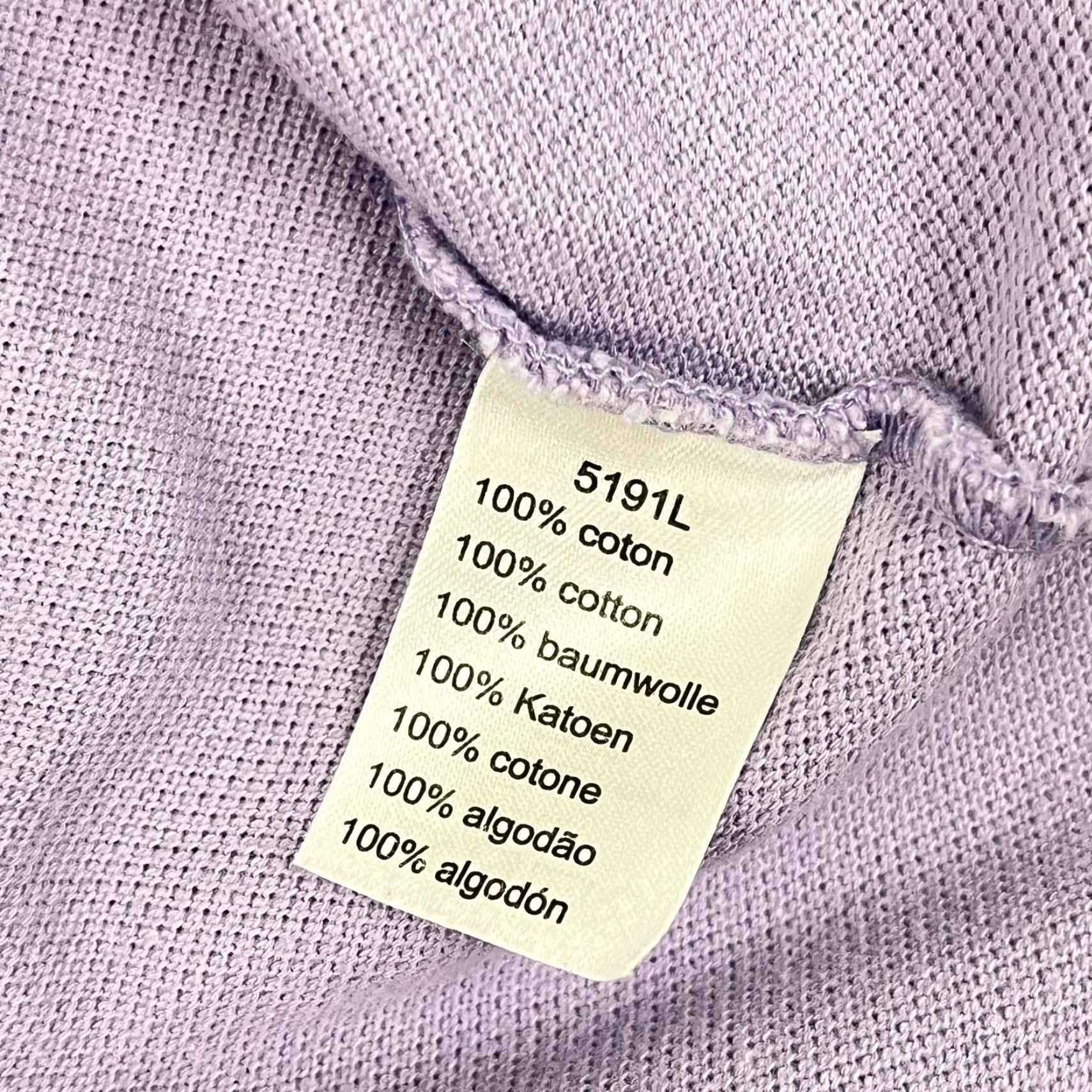 Lacoste VINTAGE Lacoste Polo Shirt Mens Regular Size M Purple Logo 100% Cotton Short Sleeve Polo Golf Tennis White/Preppy Style Size US M / EU 48-50 / 2 - 6 Thumbnail