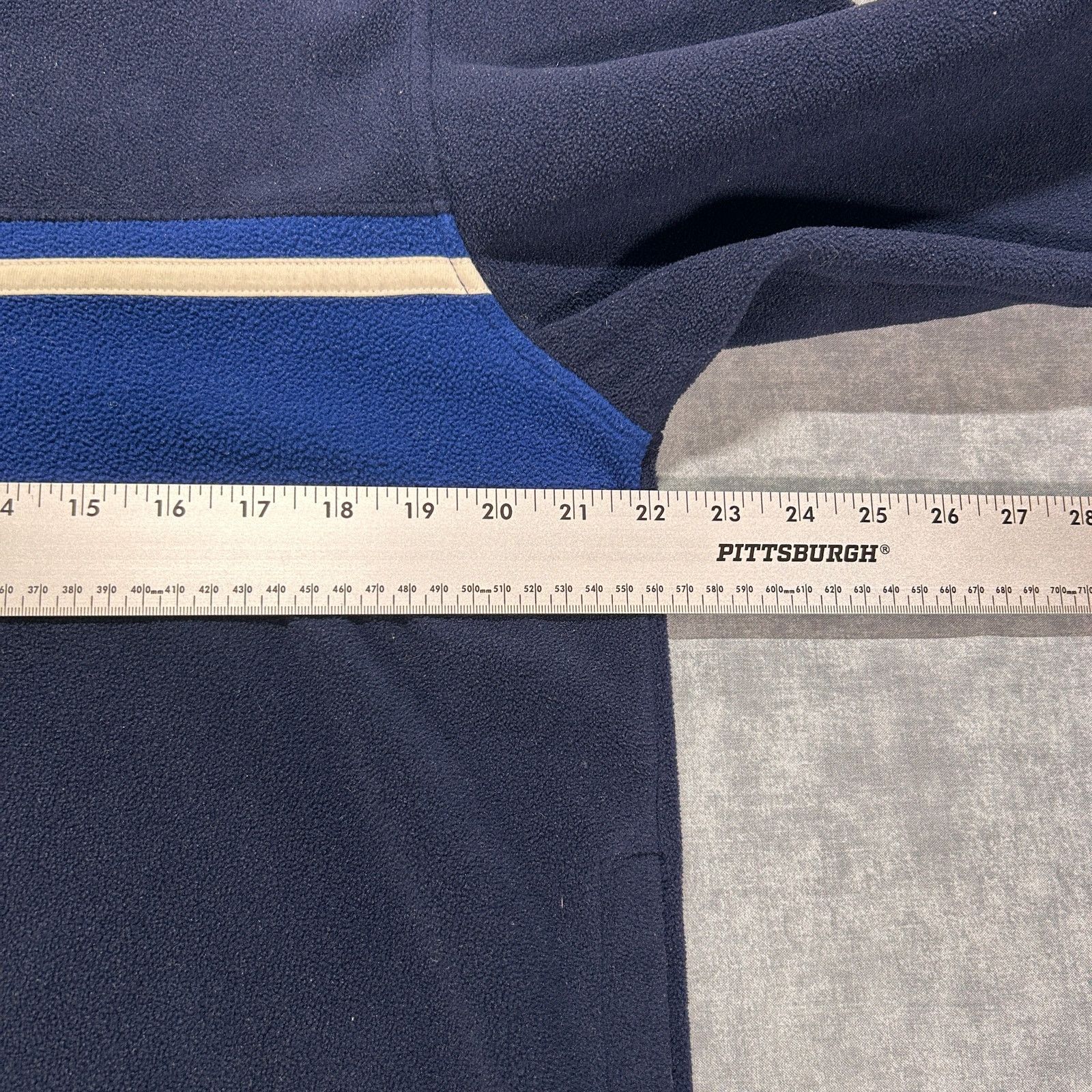 Tommy Bahama VTG Old Navy chest stripe Y2K 1/4 zip fleece sweatshirt mn M Size US M / EU 48-50 / 2 - 11 Thumbnail