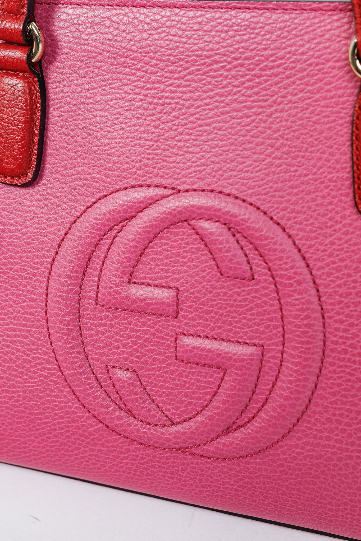 Gucci Gucci Medium Soho GG Leather Top Handle Tote Size ONE SIZE - 10 Thumbnail