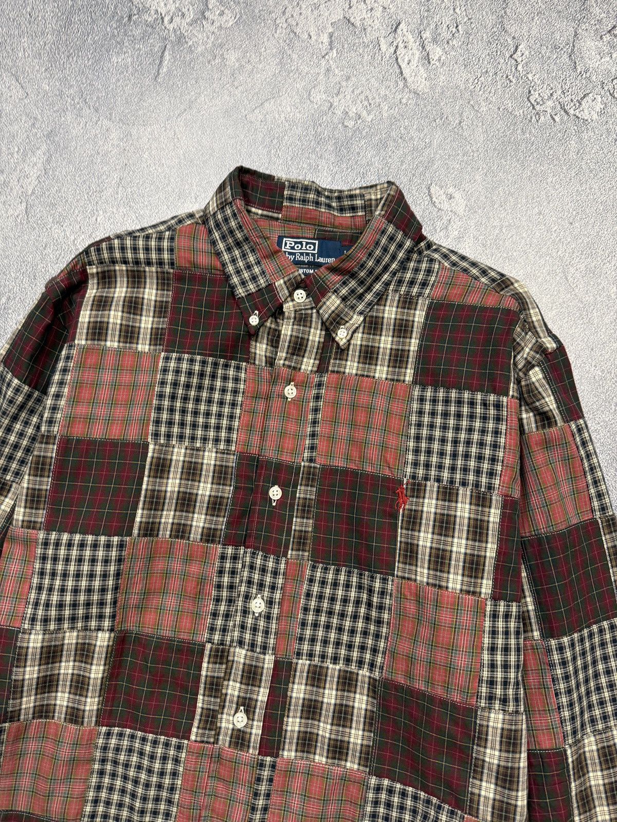 Polo Ralph Lauren Polo Ralph Lauren Shirt Slim Fit Check Stretch Size US L / EU 52-54 / 3 - 4 Thumbnail