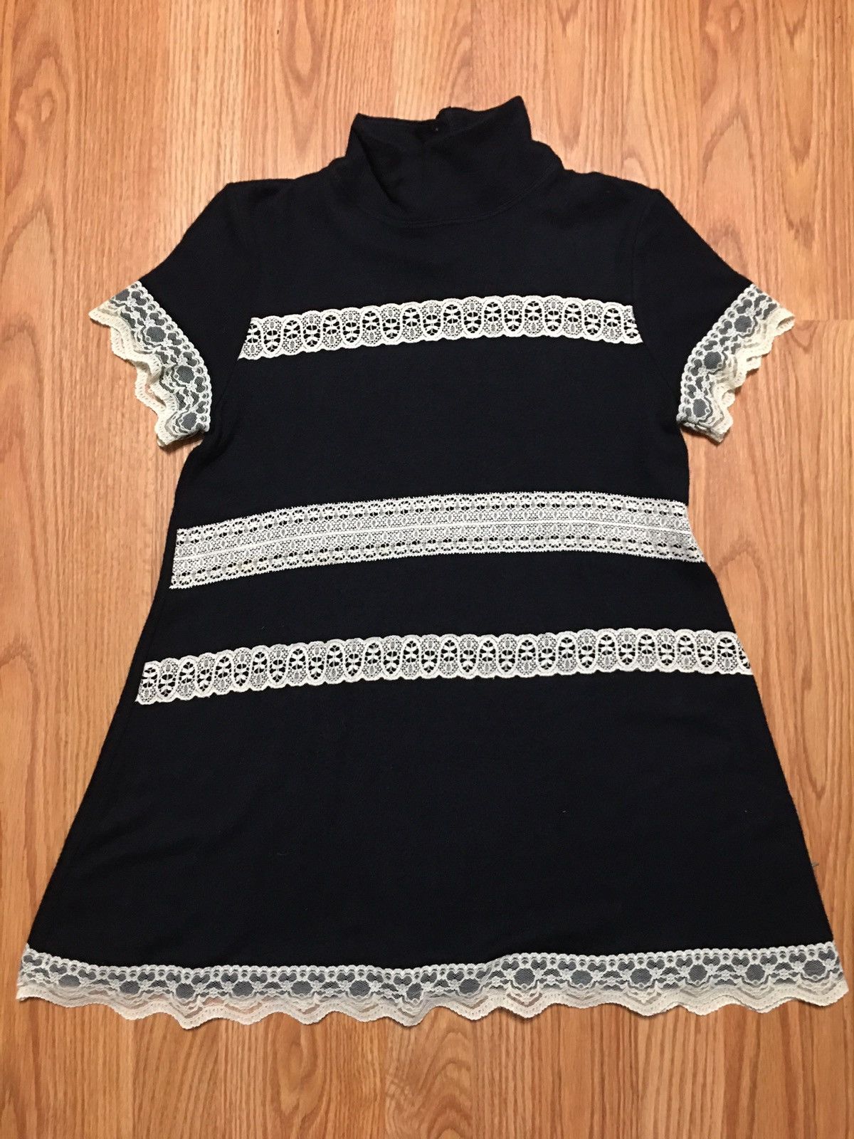 Designer ETINCELLE Couture Paris Black Designer Knit Top Size M / US 6-8 / IT 42-44 - 6 Thumbnail
