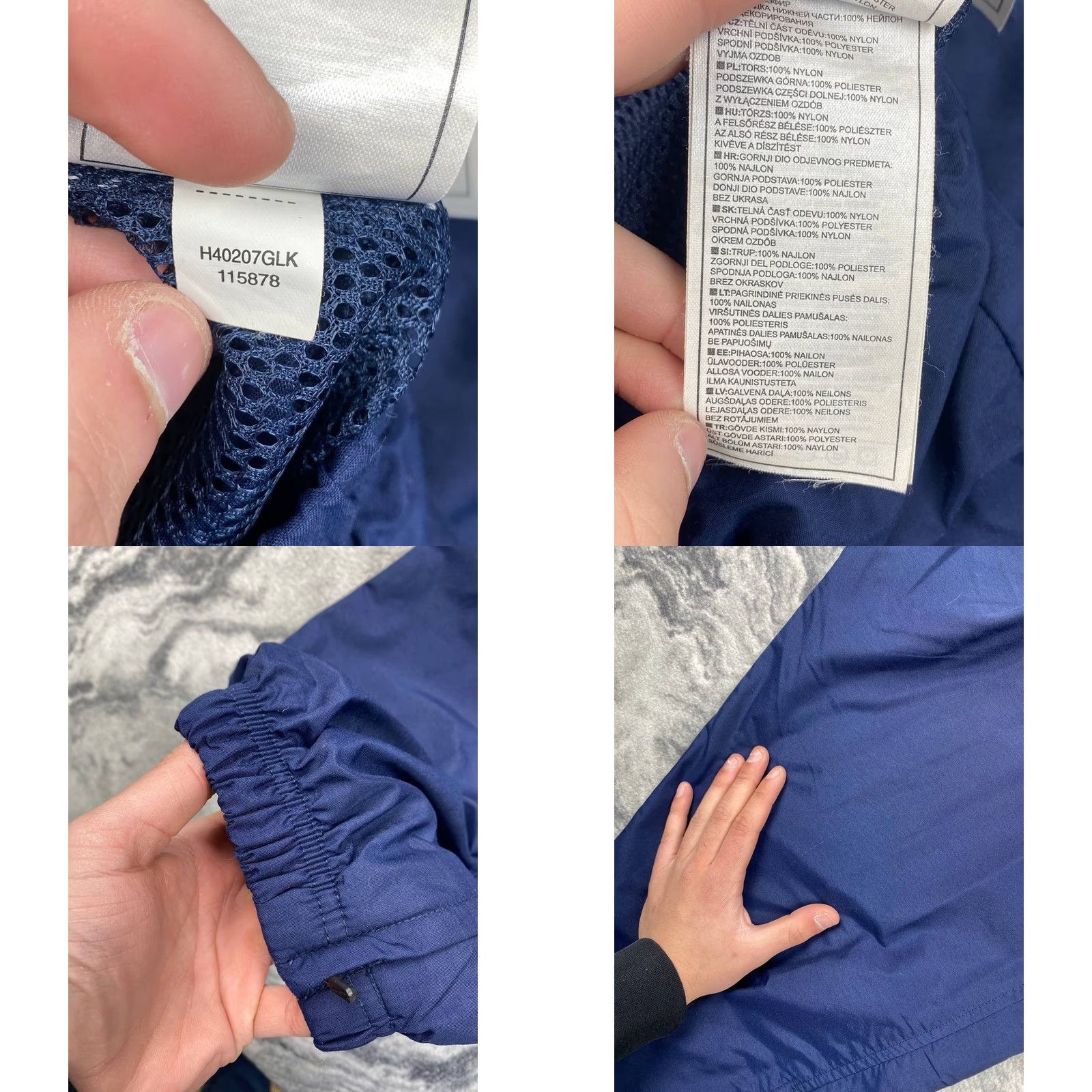 Nike VINTAGE Nike Tracksuit Jacket Pants 2 Piece XL Blue Mens Nike Tracksuit XL Blue Swoosh Y2K Size 46R - 10 Thumbnail