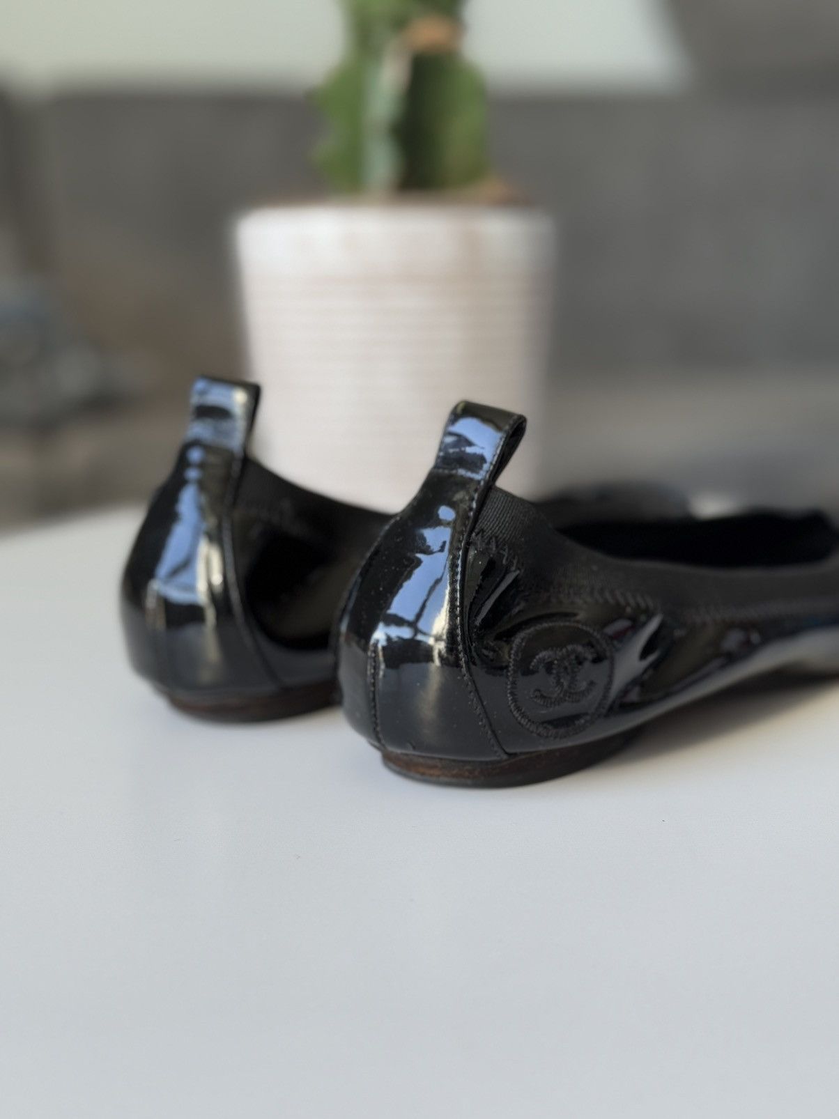 Chanel Chanel Logo Ballet Flats Size US 6.5 / IT 36.5 - 5 Thumbnail