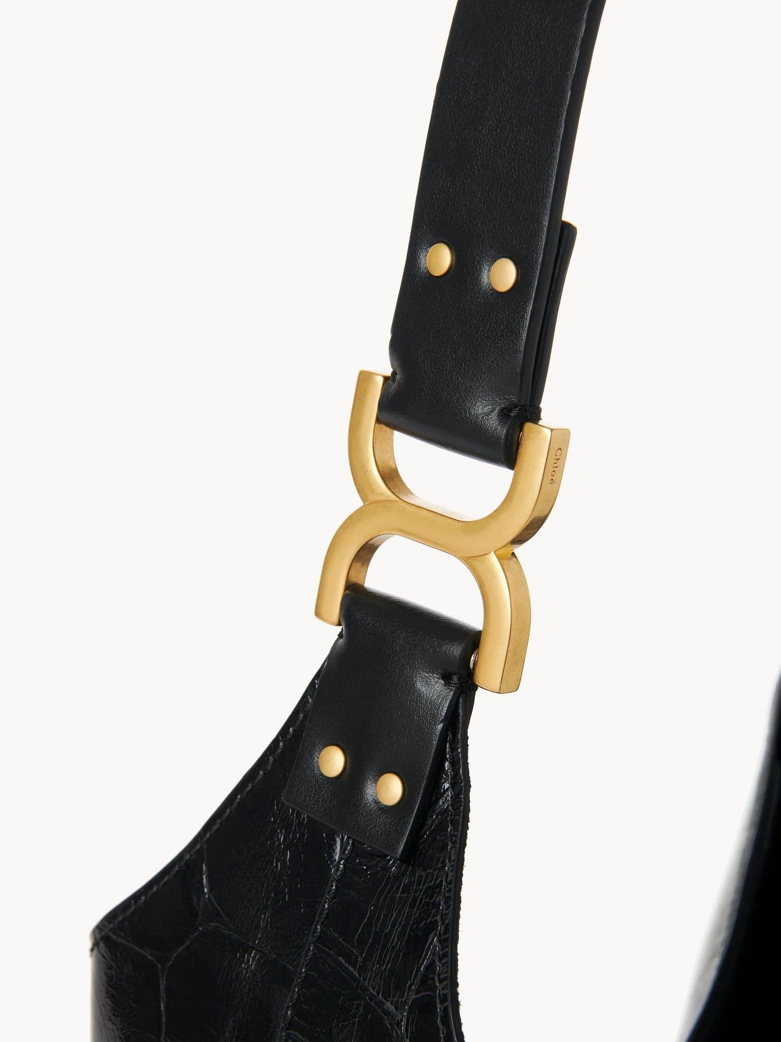 Chloe o1loc1c0626 Size: OS / Small Marcie Hobo Bag in Black Size ONE SIZE - 2 Thumbnail