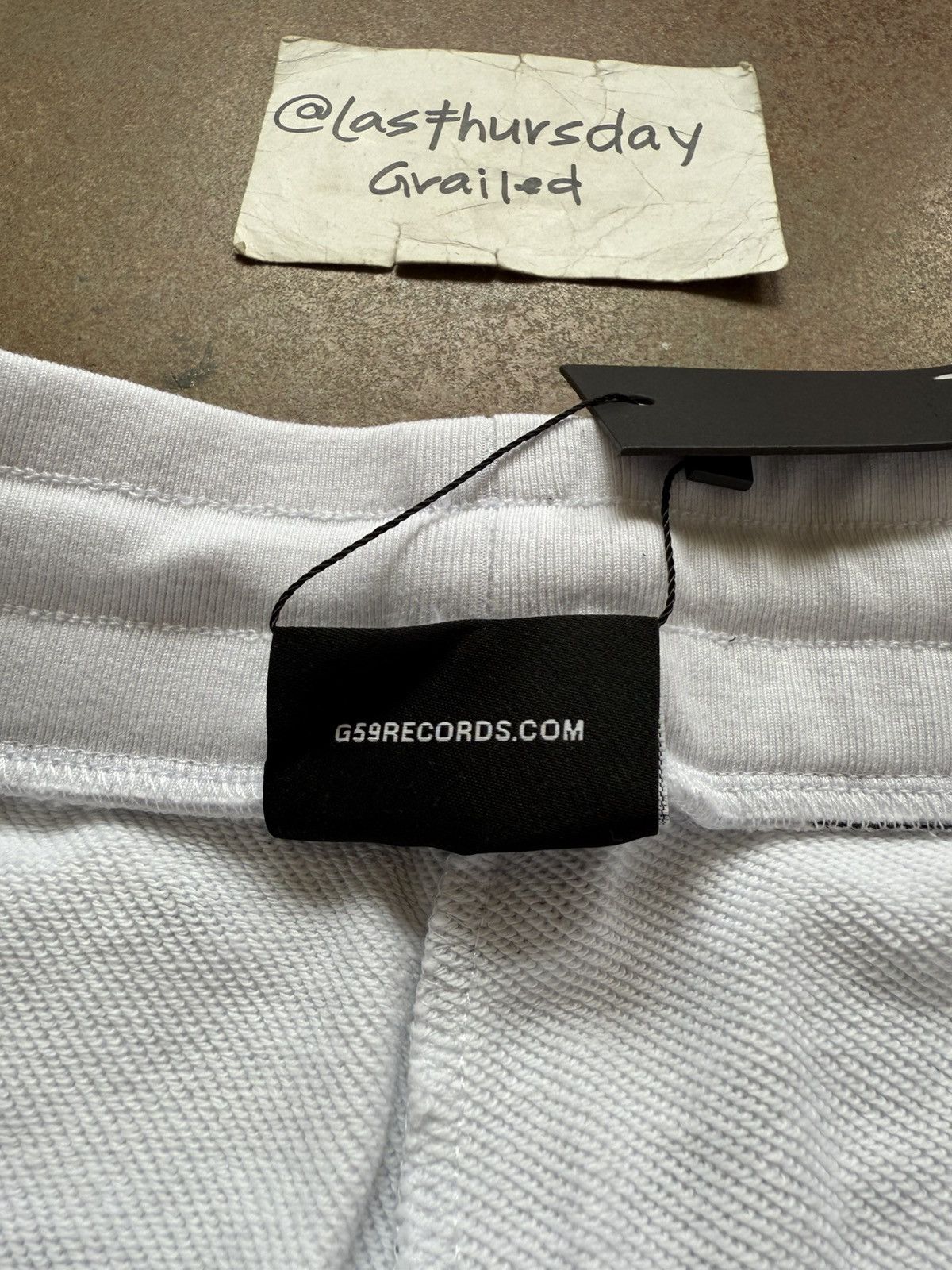 G59 Records $UICIDEBOY$ G59 Records Razor Sweatpants White Medium Size US 32 / EU 48 - 7 Thumbnail