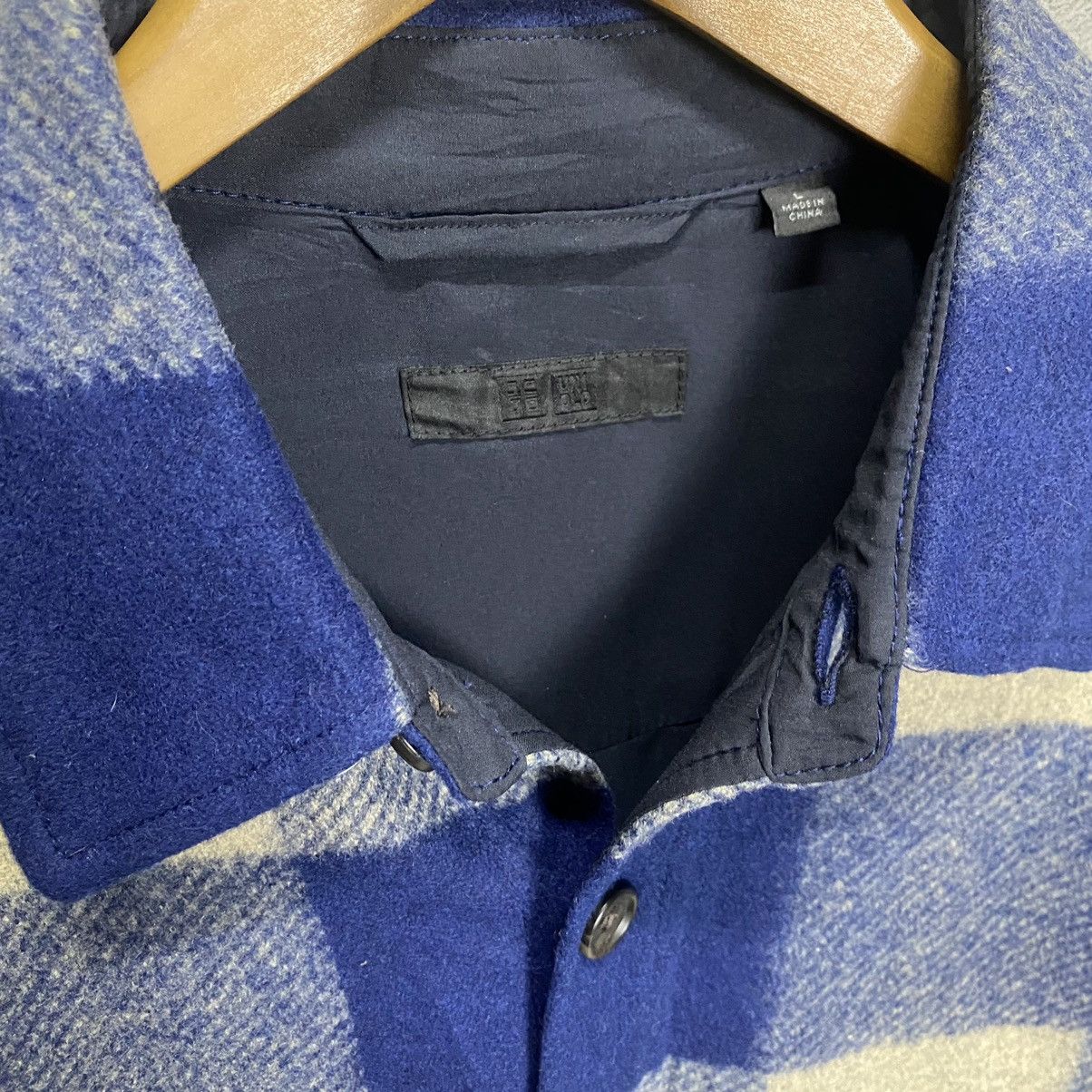 Flannel × Japanese Brand × Uniqlo Uniqlo flannel polyester button up jacket Size US L / EU 52-54 / 3 - 12 Thumbnail