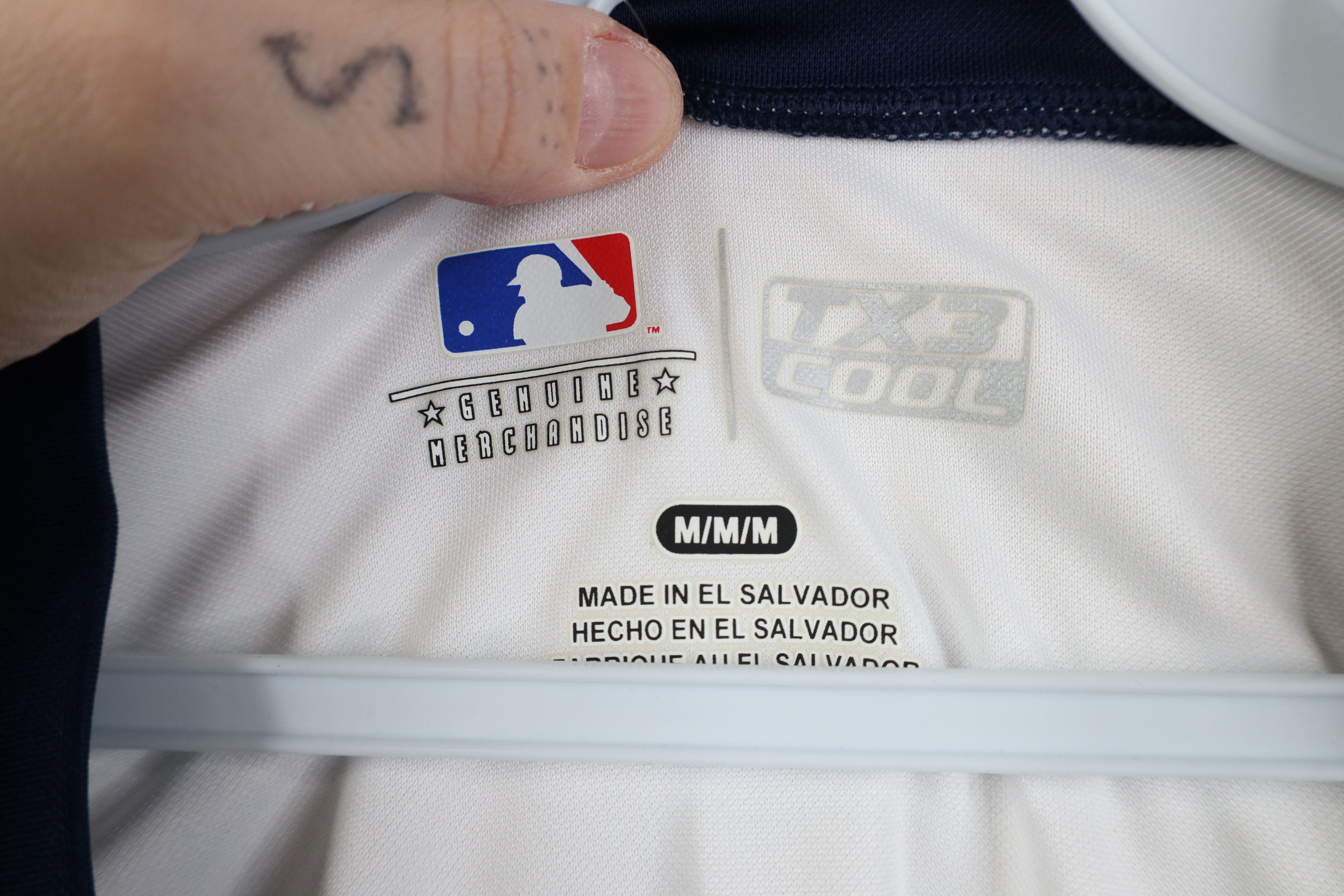 Vintage Deadstock Y2K MLB Tigers Baseball Jersey T-Shirt White Size M / US 6-8 / IT 42-44 - 11 Thumbnail