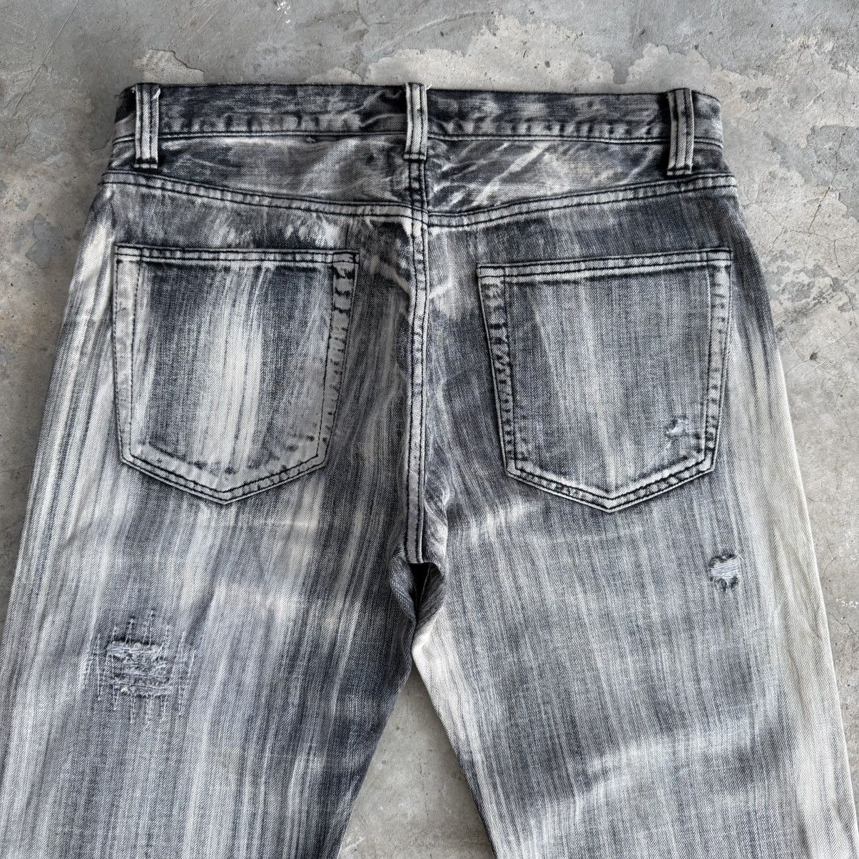 Japanese Brand W34x32 Vintage FM8448B Faded Denim Jean Pants Size US 34 / EU 50 - 9 Thumbnail