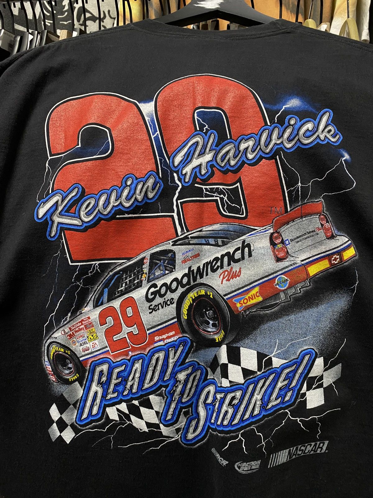 NASCAR × Vintage Vintage 90’s Nascar Racer Tee Shirt Medium Size US M / EU 48-50 / 2 - 5 Thumbnail