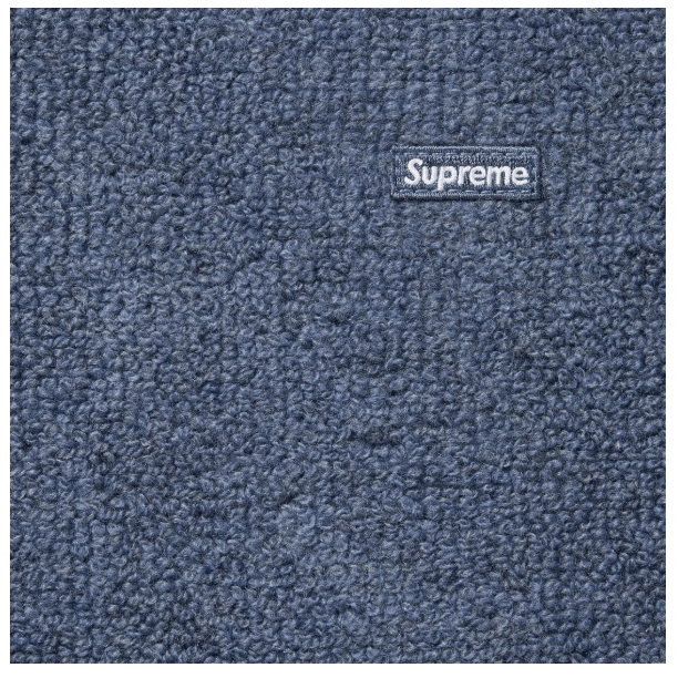 Supreme Supreme Terry Small Box Sweater Blue • L Size US L / EU 52-54 / 3 - 2 Thumbnail