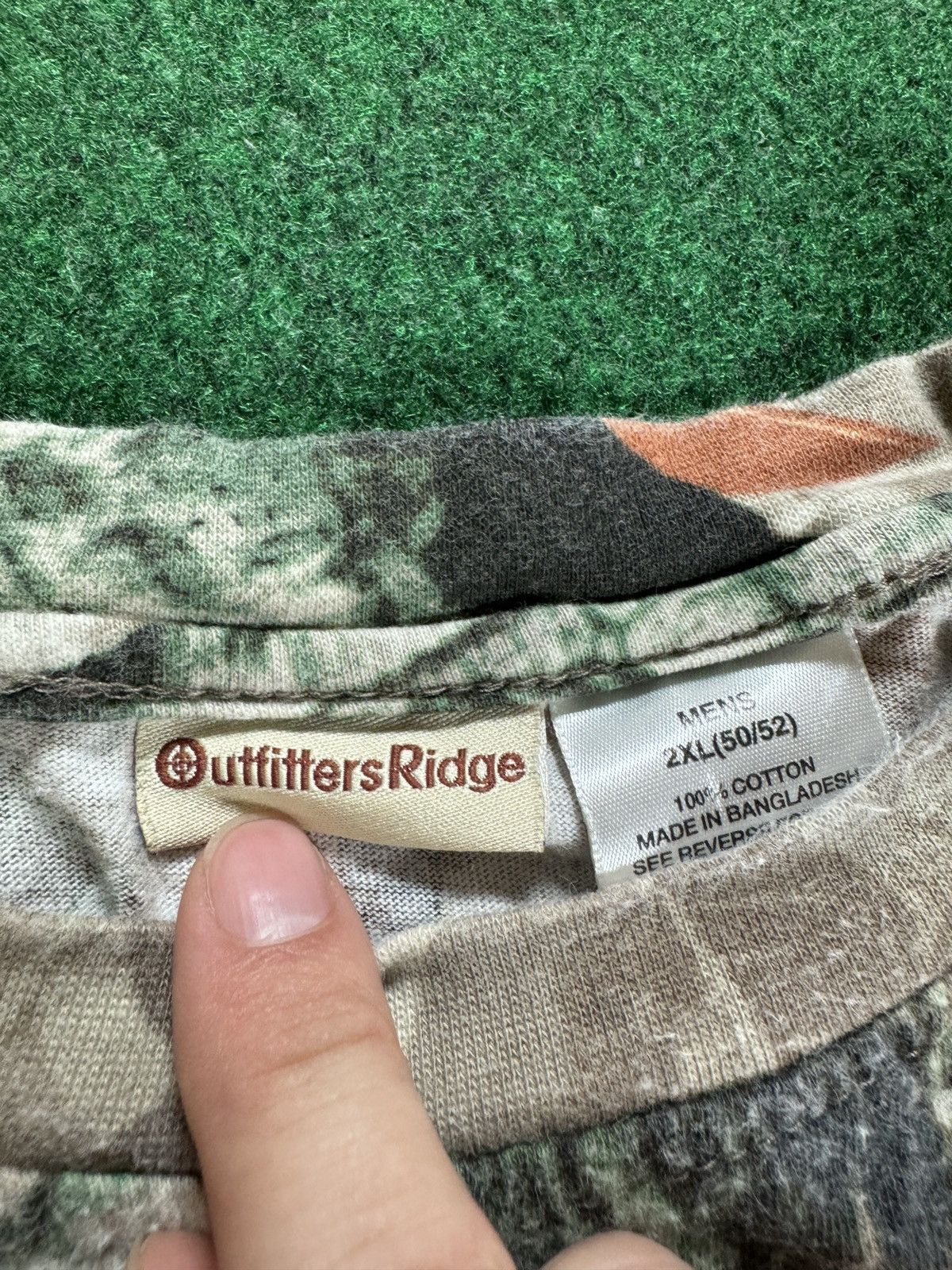 Realtree Y2K Realtree Camo Pocket Long Sleeve Outdoors T Shirt Size US XXL / EU 58 / 5 - 4 Thumbnail