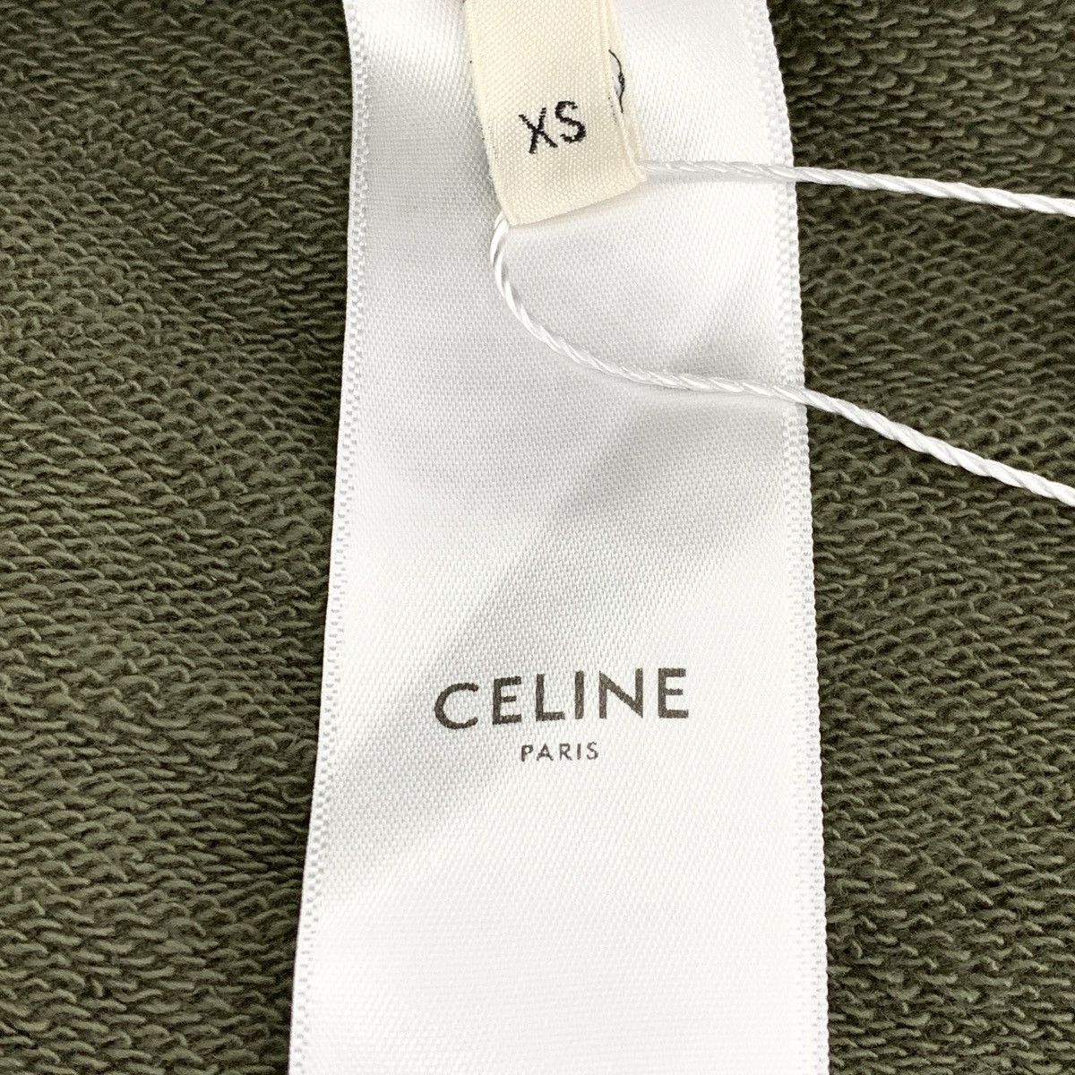 Celine Celine Army Green Letter Print Short Sleeve T-shirt K26WX Size XS / US 0-2 / IT 36-38 - 7 Thumbnail