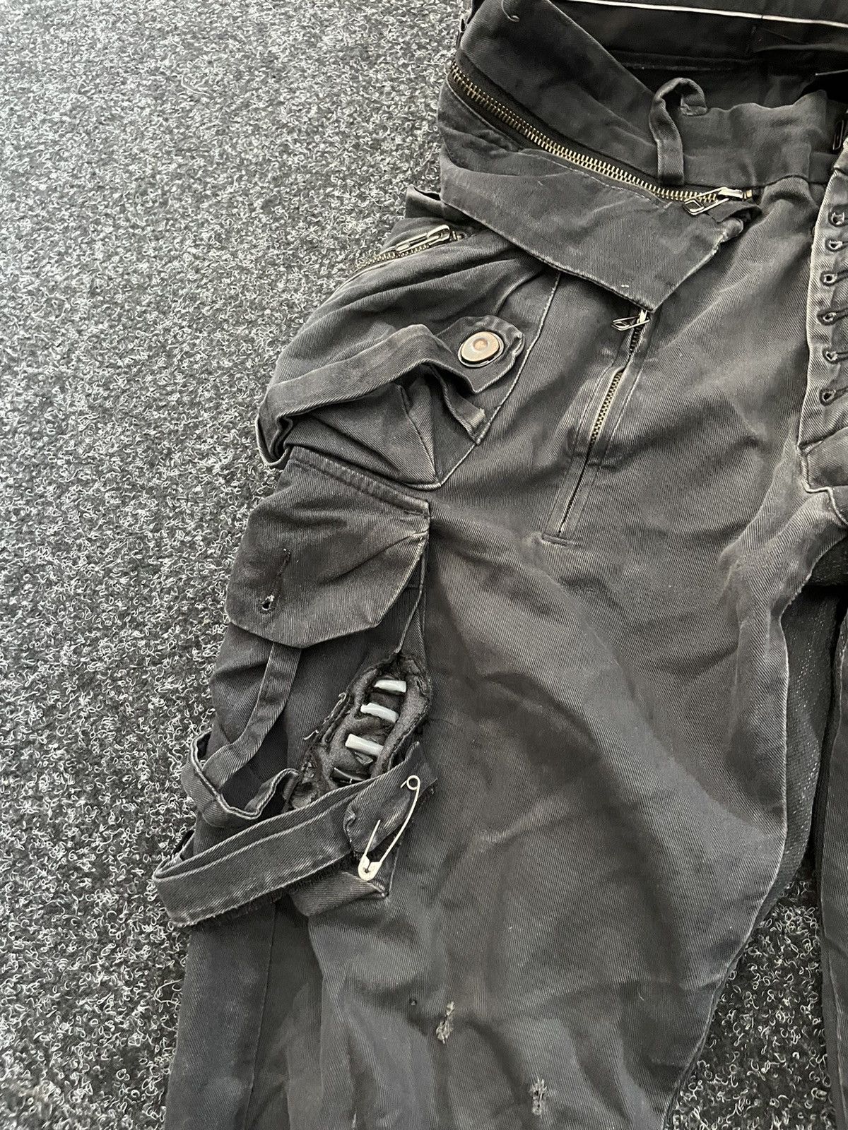 If Six Was Nine × Marithe + Francois Girbaud Cargo pants joggers trousers Multi Pocket desert punk chrome Size US 30 / EU 46 - 3 Thumbnail